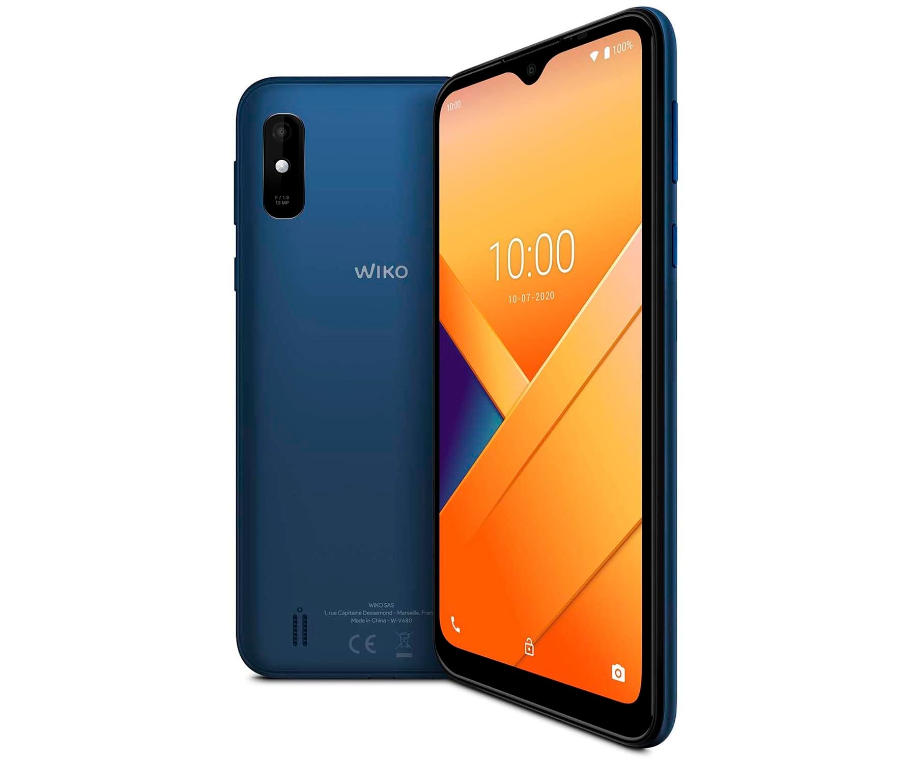 WIKO Y81 AZUL MÓVIL 4G DUAL SIM 6.2'' HD+ QUADCORE 32GB 2GB RAM CAM 13MP SELFIES 5MP