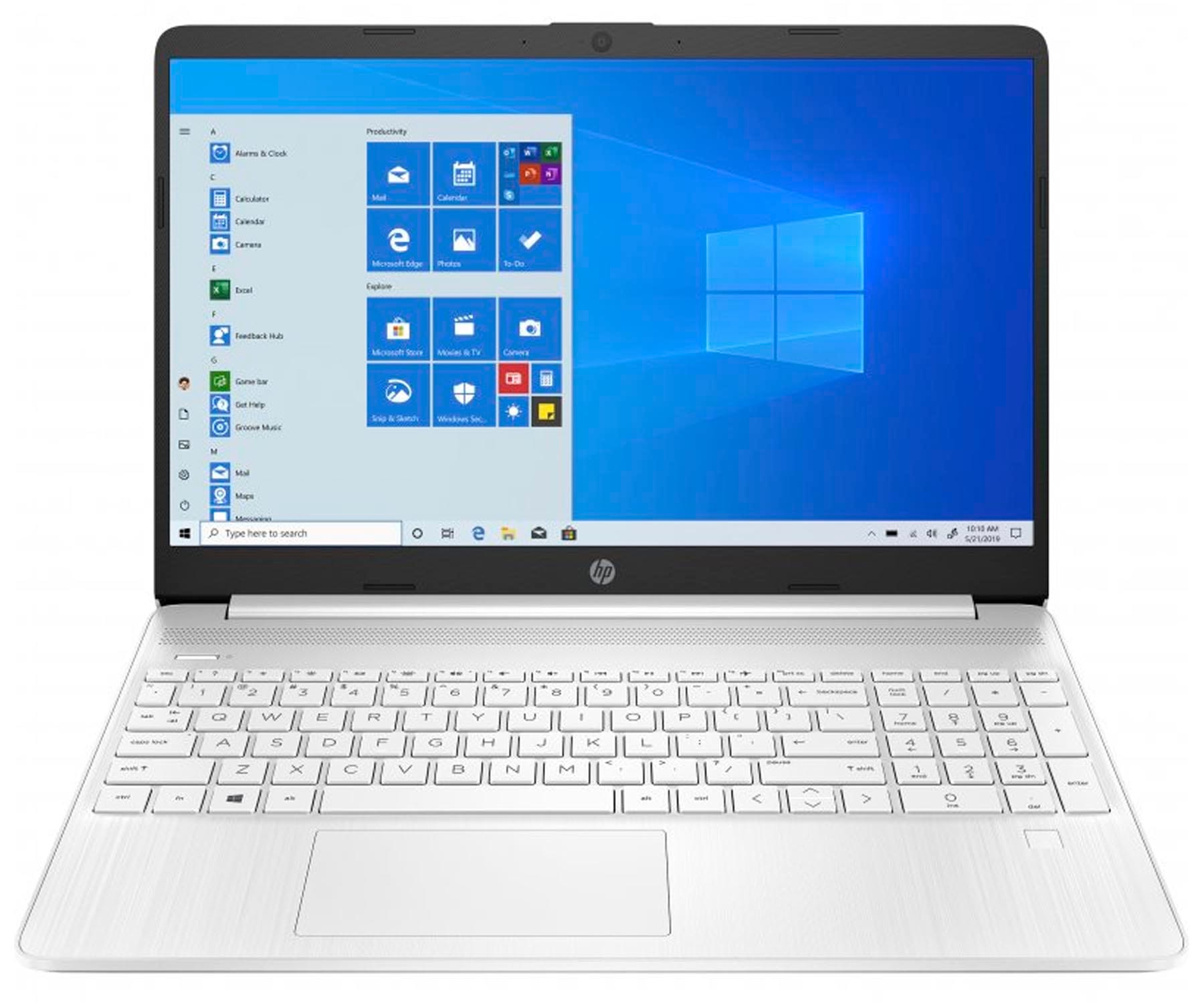 HP LAPTOP 15s-EQ1009 BLANCO PORTÁTIL 15.6'' HD AMD RYZEN 3-3250U 512GB SSD 8GB RAM WINDOWS 10 HOME