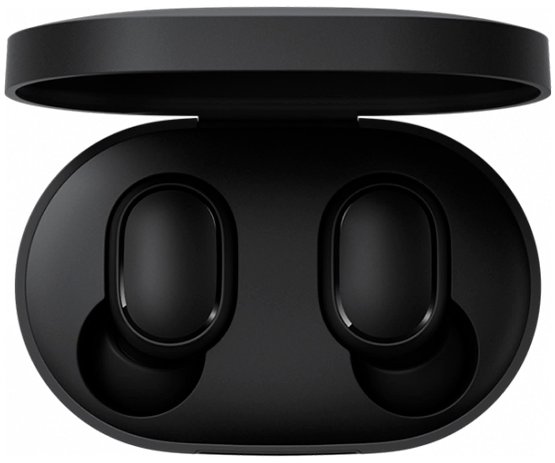 XIAOMI EARBUDS MI BASIC 2 NEGRO AURICULARES INALÁMBRICOS BLUETOOTH DISEÑO TIPO BOTÓN CON ESTUCHE DE CARGA