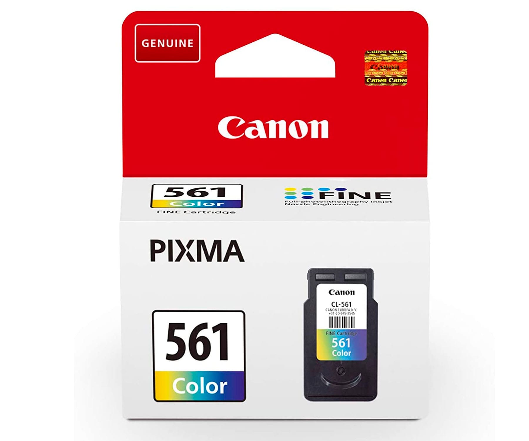 CANON CL-561 TRICOLOR CARTUCHO DE TINTA 8ml FINE PIXMA CIAN MAGENTA AMARILLO