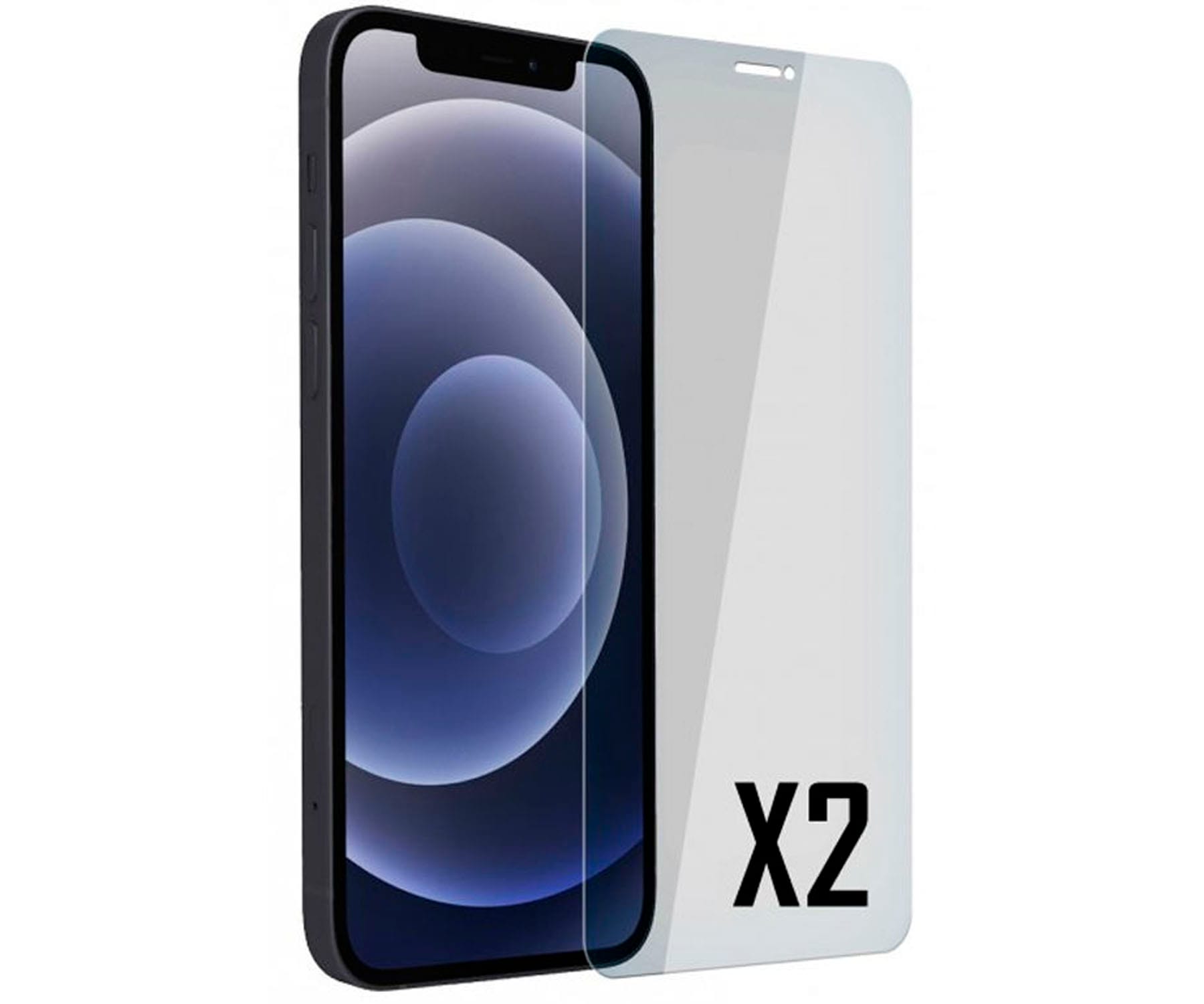 AKASHI PROTECTOR DE CRISTAL APPLE IPHONE 12 PRO MAX - 2 UNIDADES