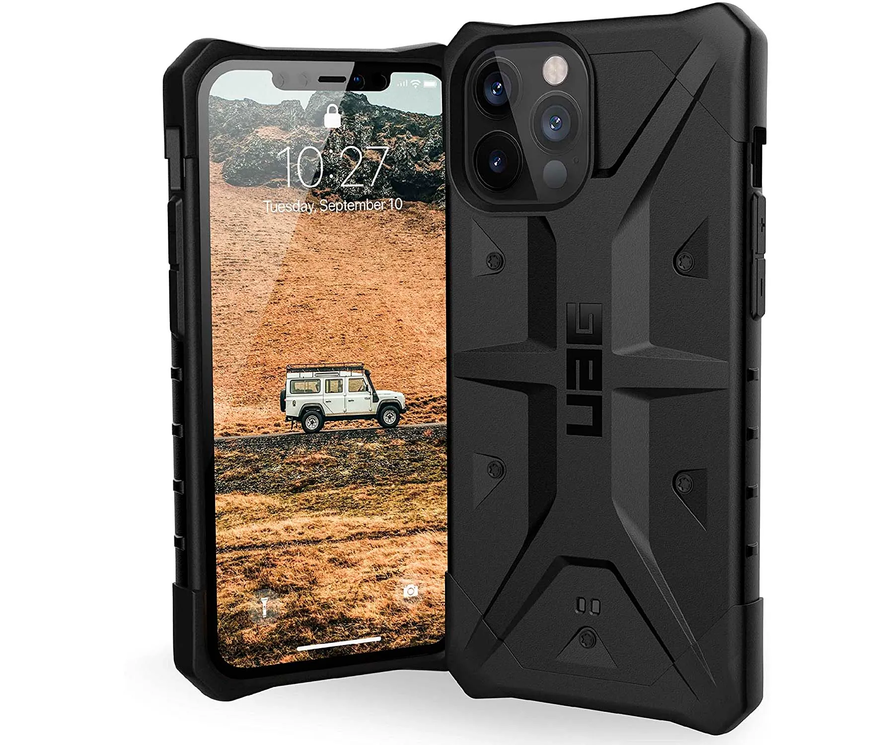 URBAN ARMOR GEAR PATHFINDER NEGRA CARCASA IPHONE 12 PRO MAX RESISTENTE