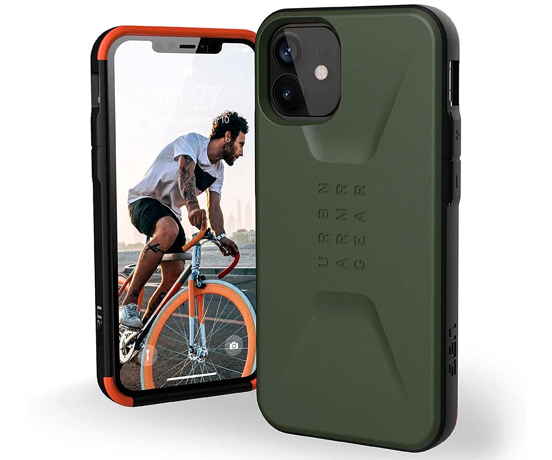 UAG CIVILIAN VERDE CARCASA APPLE IPHONE 12 MINI RESISTENTE