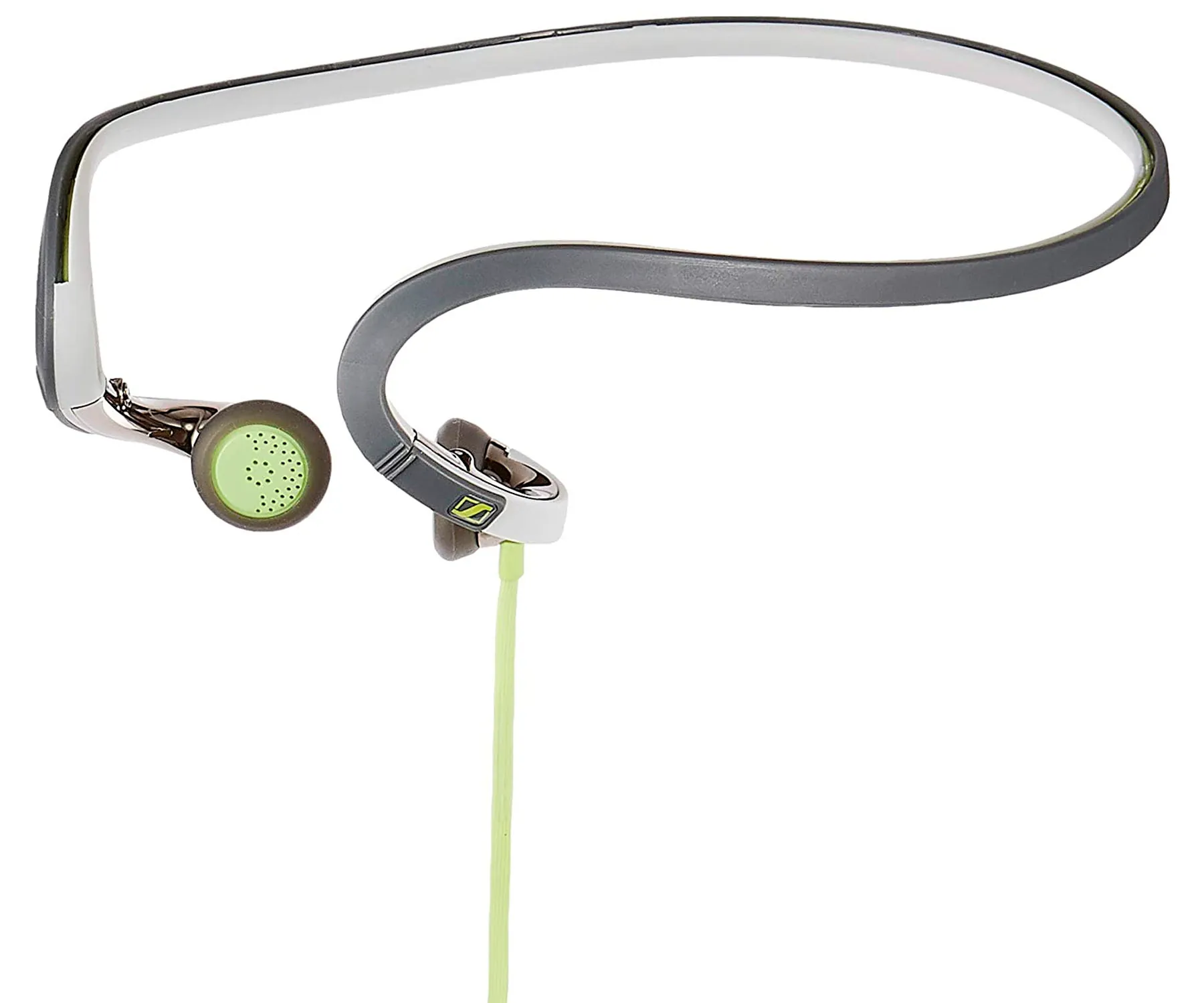 SENNHEISER PMX686G VERDE AURICULAR CUELLO SPORT IN-EAR CON MICRÓFONO CONTROL DE VOLUMEN JACK 3.5mm