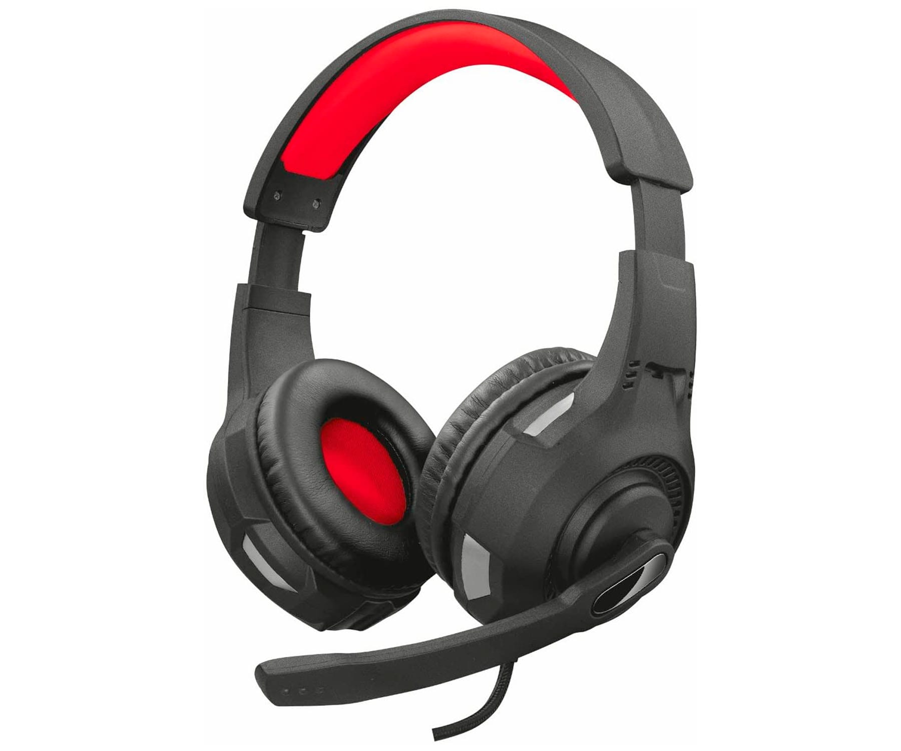 Trust Gxt307 Negro Rojo Auriculares Over Ear Con Micro Para Gaming Ielectro Es