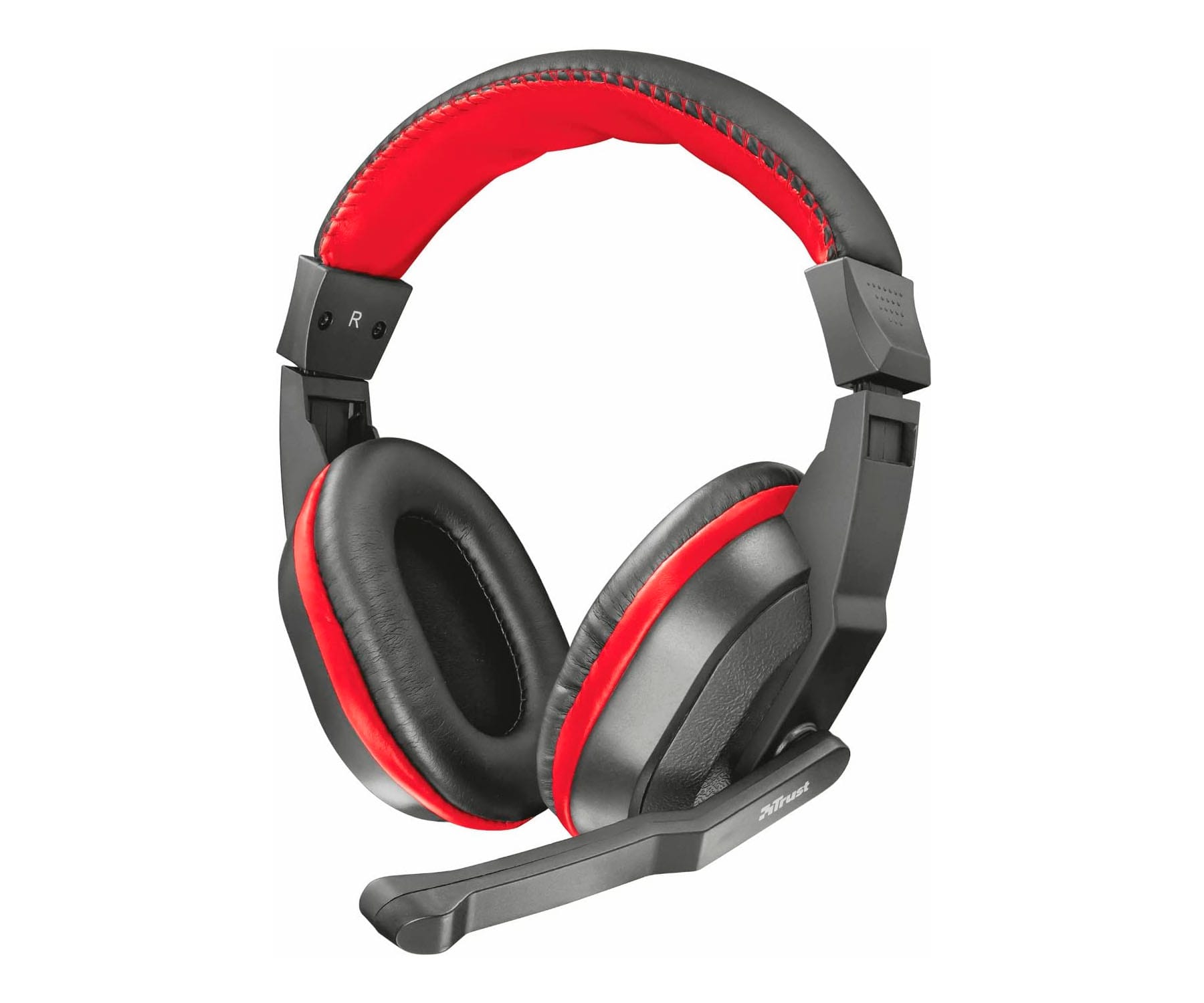 TRUST ZIVA NEGRO ROJO AURICULARES OVER-EAR CON MICRO PARA GAMING
