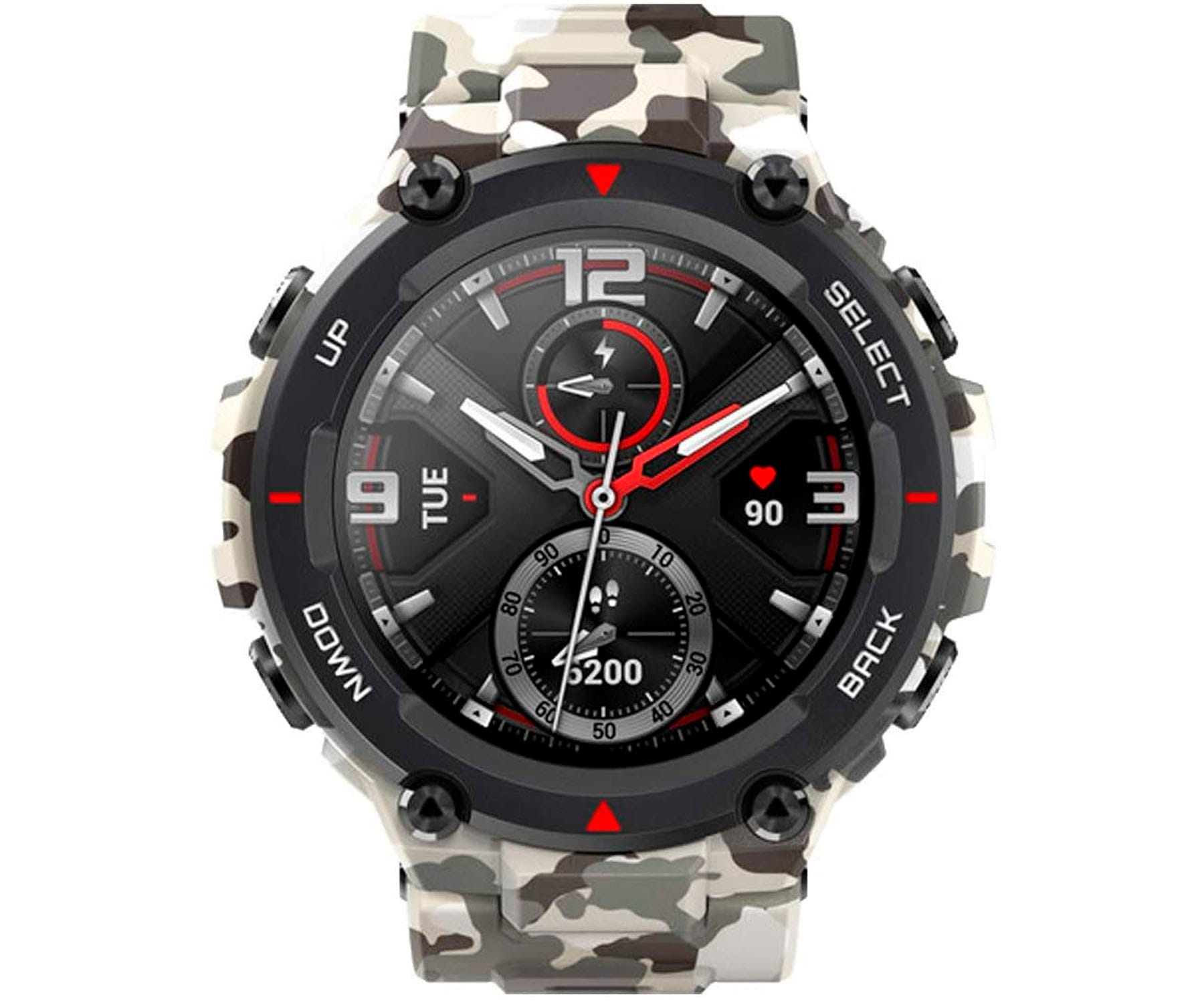 XIAOMI AMAZFIT T-REX CAMO SMARTWATCH 1.3'' AMOLED GPS GLONASS BLUETOOTH 5ATM