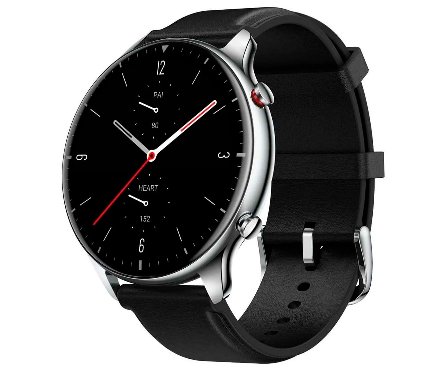 Smartwatch Amazfit Gtr 2 Negro Reloj Inteligente Llamadas por Bluetooth  Alexa GPS Pantalla Siempre Visible Para Controlar el tiempo Duración de 14  días Amazfit Gtr 2 Black