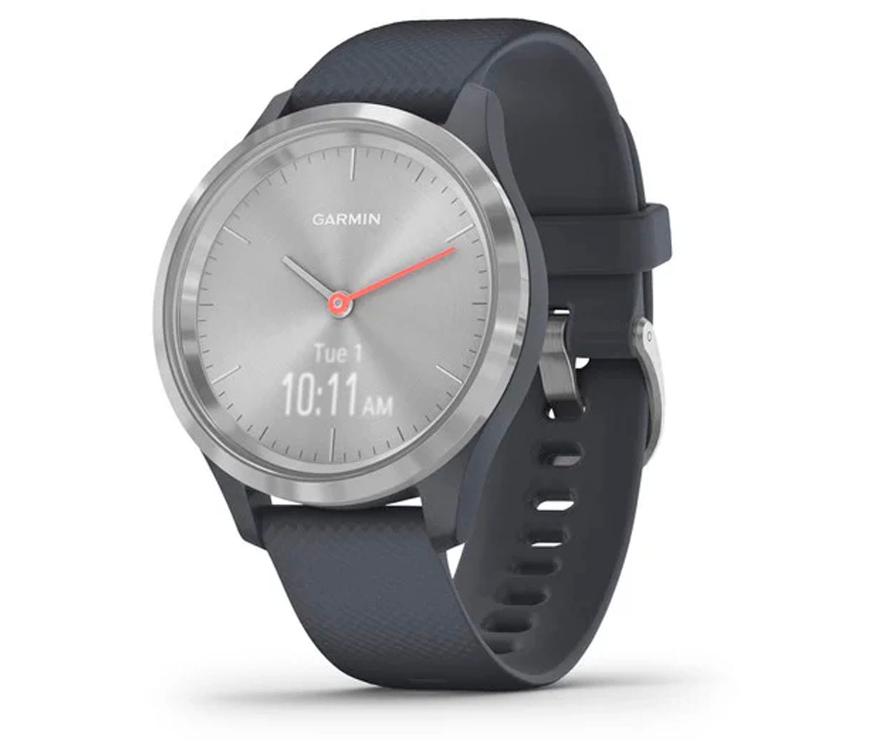 GARMIN VIVOACTIVE 3S PLATA CORREA NEGRA SMARTWATCH GPS BLUETOOTH APPS DEPORTIVAS FRECUENCIA CARDÍACA