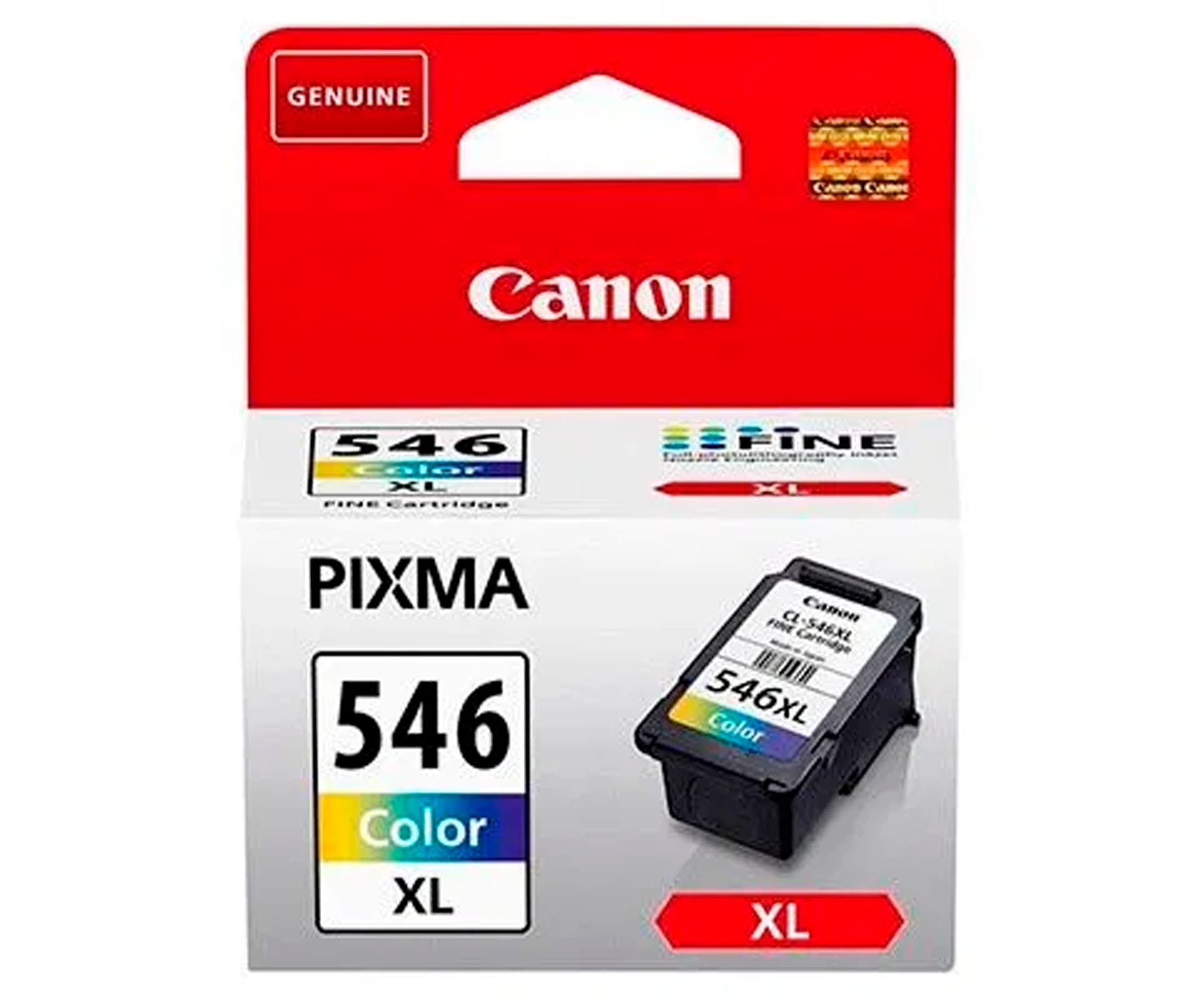 CANON CL-546 XL TRICOLOR CARTUCHO DE TINTA 13ml FINE PIXMA CIAN MAGENTA AMARILLO