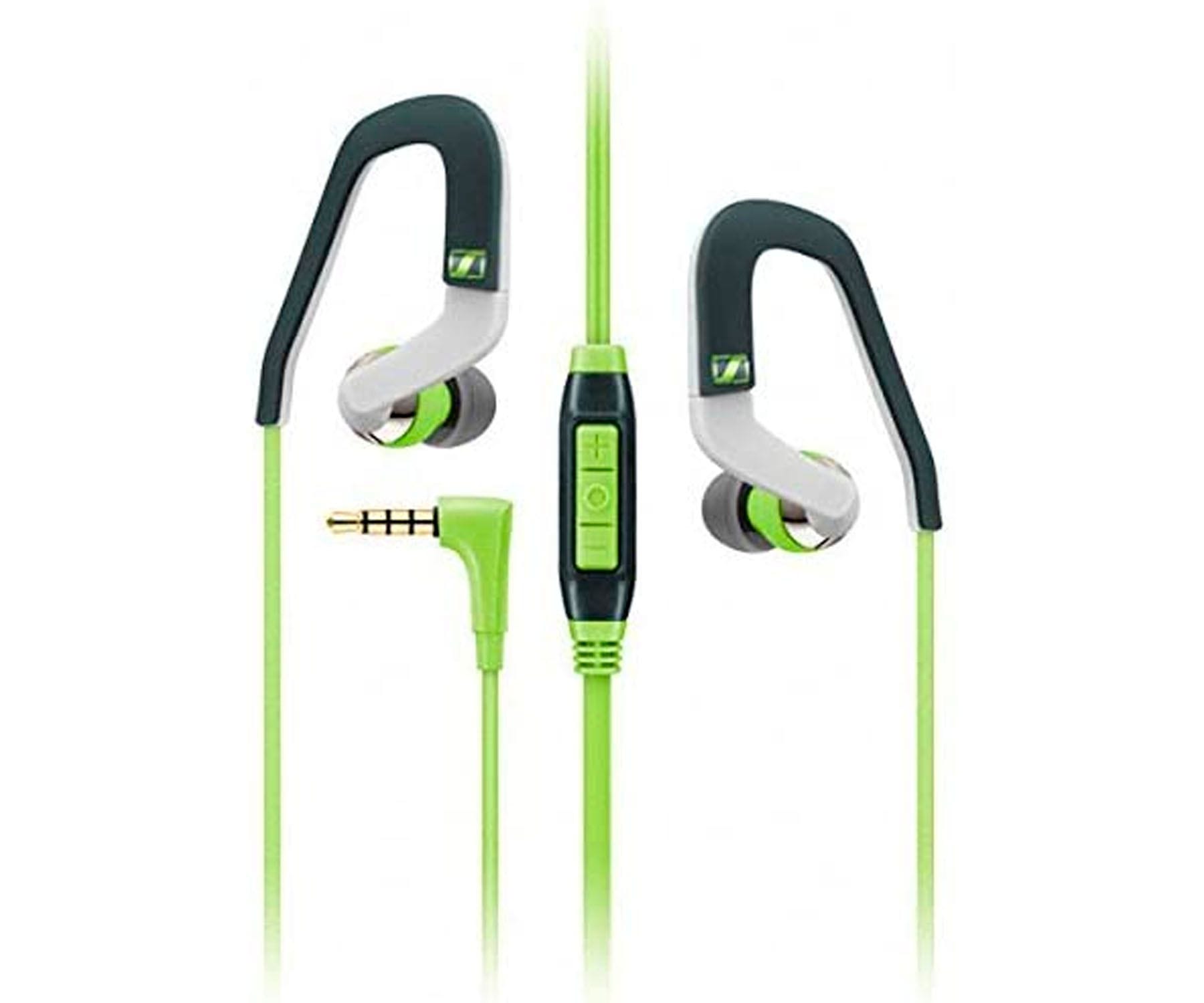 SENNHEISER 0CX686i VERDE AURICULAR CLIP SPORT IN-EAR CON MICRÓFONO CONTROL DE VOLUMEN JACK 3.5mm