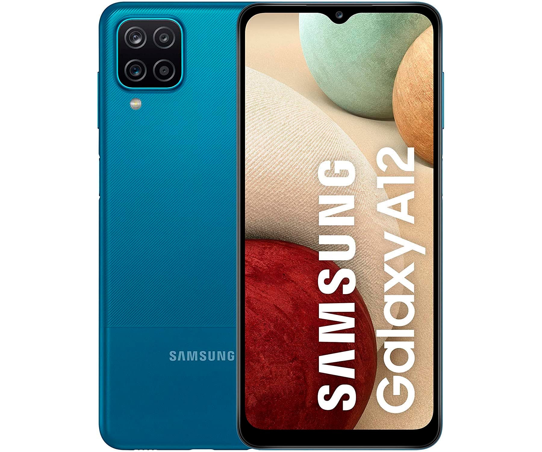 Samsung Galaxy A12 Azul MÓvil 4g Dual Sim 65 Hd Octacore 64gb 4gb Ram Quadcam 48mp Selfies 1921