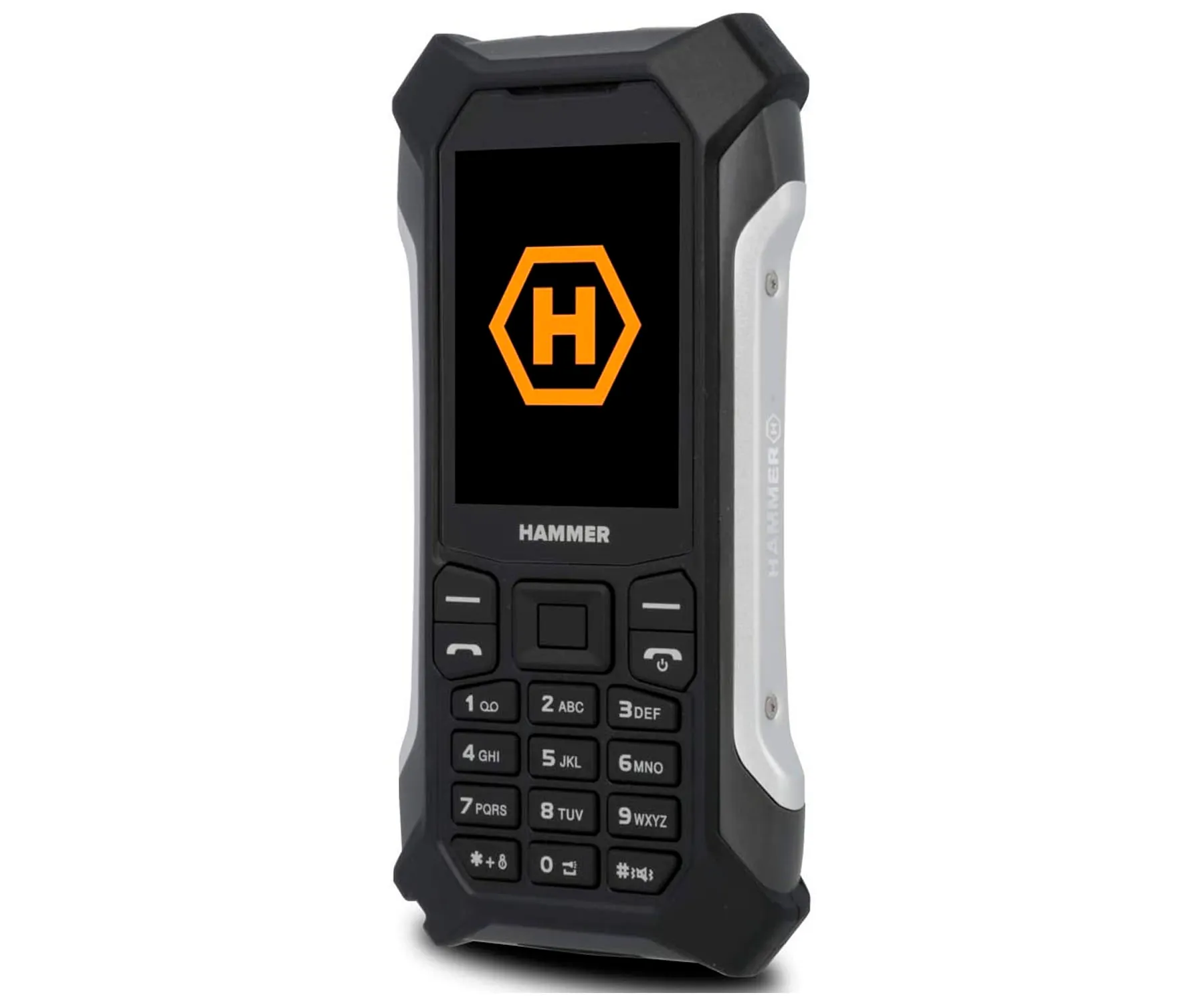 MYPHONE HAMMER PATRIOT PLUS NEGRO MOVIL RESISTENTE 3G DUAL SIM 2.4'' CÁMARA 2MP RANURA MICROSD FM MP3 BLUETOOTH