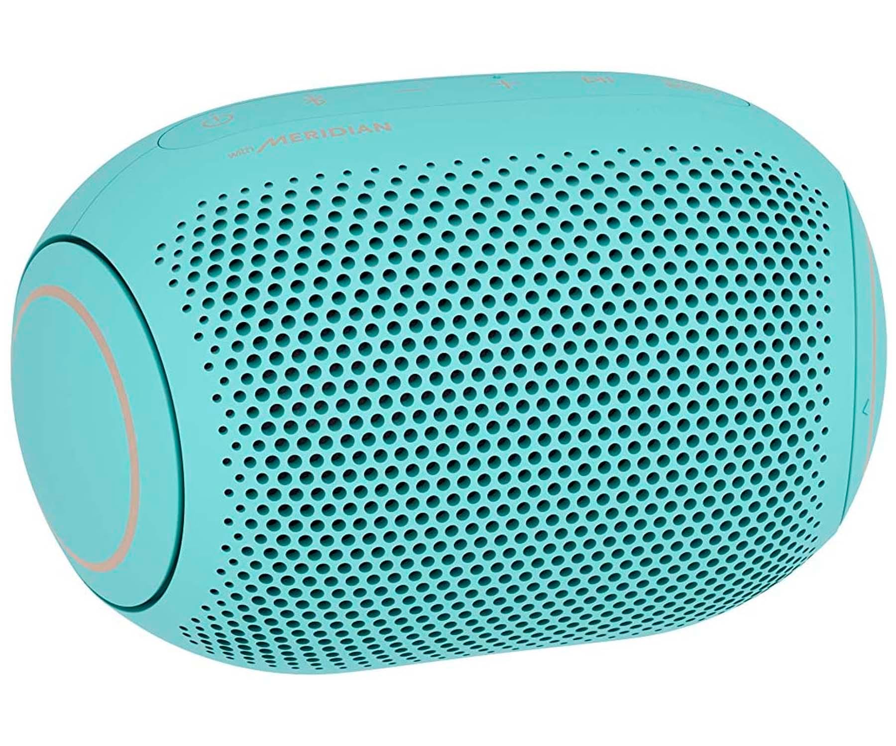 LG XBOOM GO PL2 MENTA HELADA ALTAVOZ 5W MERIDIAN BLUETOOTH DUAL PLAY CON BATERÍA USB-C