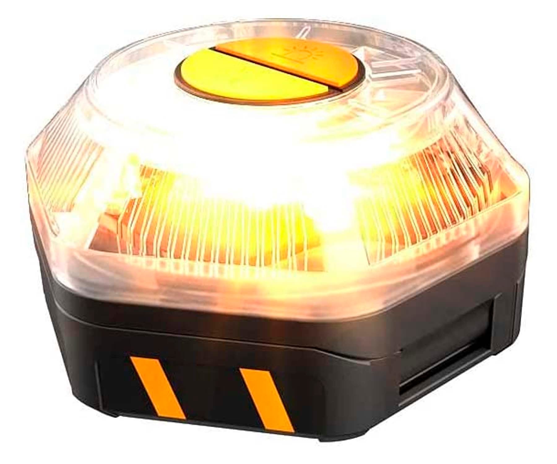 KSIX SAFE LIGHT LUZ DE EMERGENCIA HOMOLOGADA DGT AUTÓNOMA DE PRESEÑALIZACIÓN DE PELIGRO