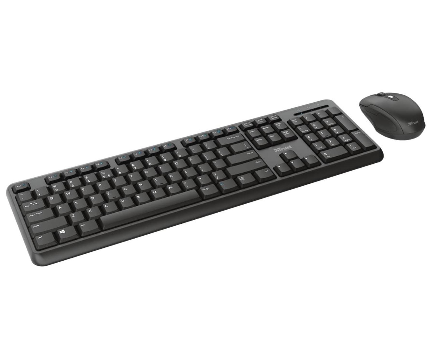 TRUST TK-350 PACK RATÓN Y TECLADO INALÁMBRICO