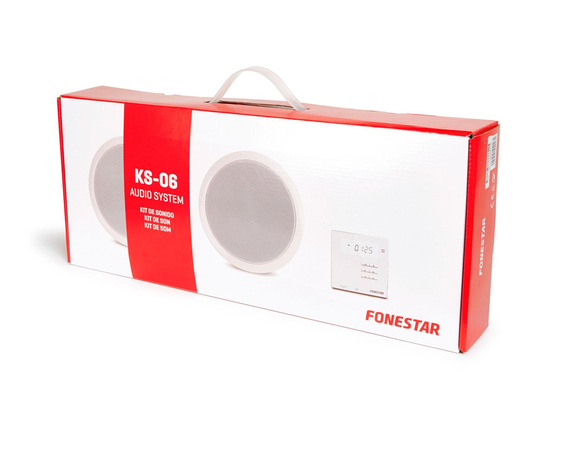 Microsistema Musicale FONESTAR KS-WALL-4 - Bianco, Per Ambienti Compatti - Foto 6