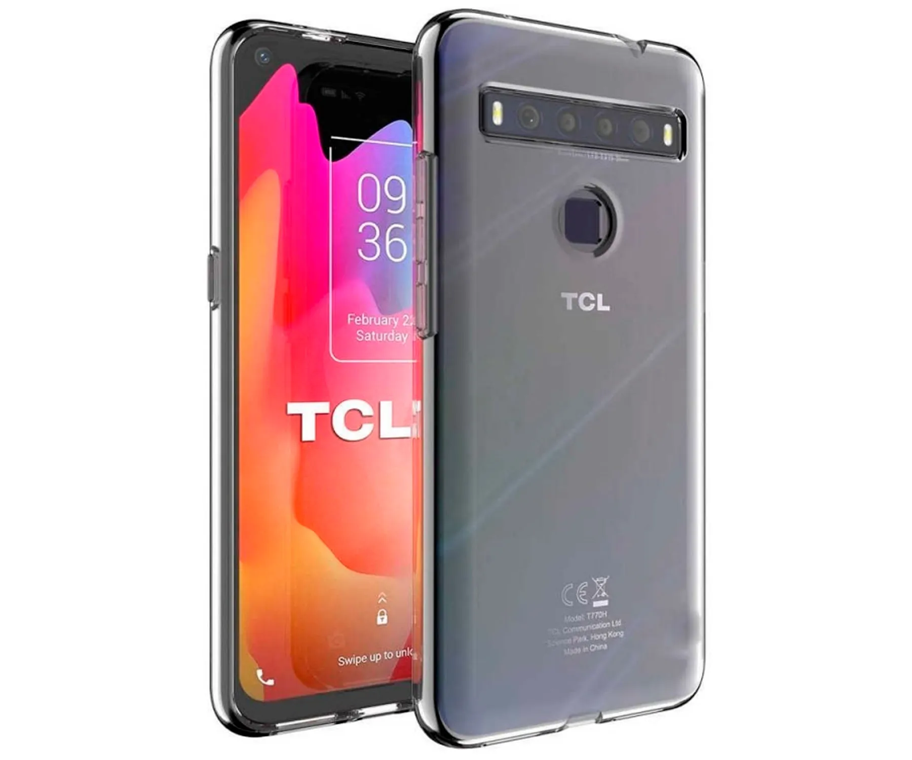 JC FUNDA SILICONA TRANSPARENTE TCL 10SE