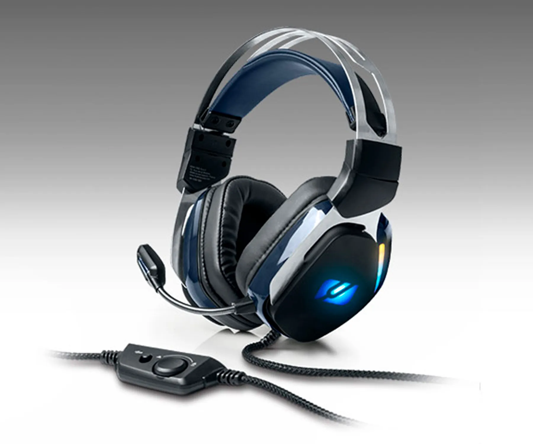 MUSE M-230 GH RGB AURICULARES OVER-EAR CON MICRO PARA GAMING