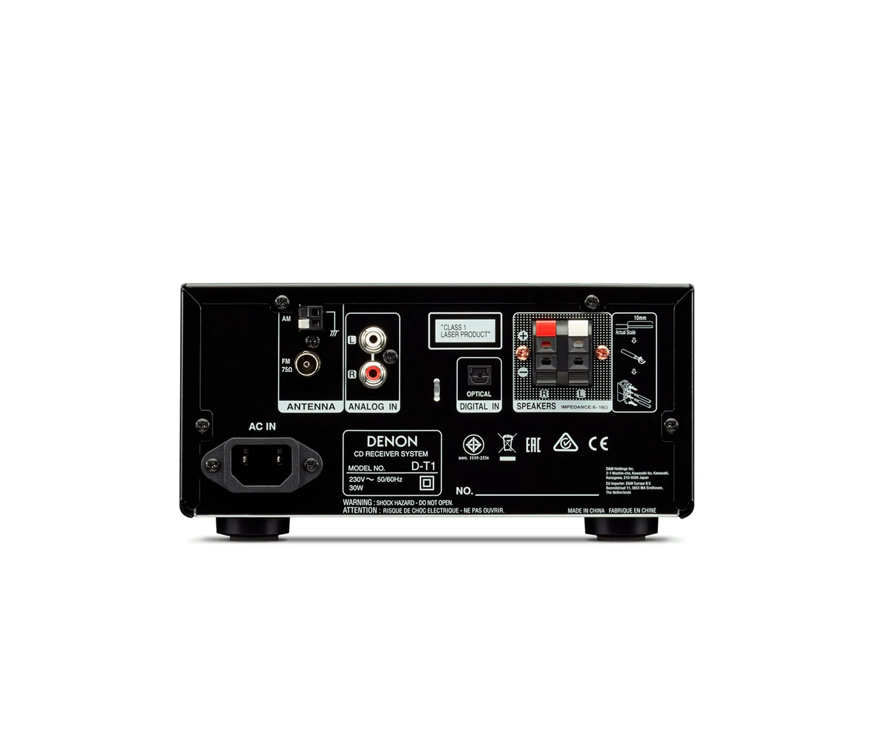 DENON DT1 GY SISTEMA HI-FI 15W CON CONEXIÓN BLUETOOTH, CD Y FM/AM | ielectro DENON DT1 GY SISTEMA HI-FI 15W CON CONEXIÓN BLUETOOTH, CD Y FM/AM | ielectro