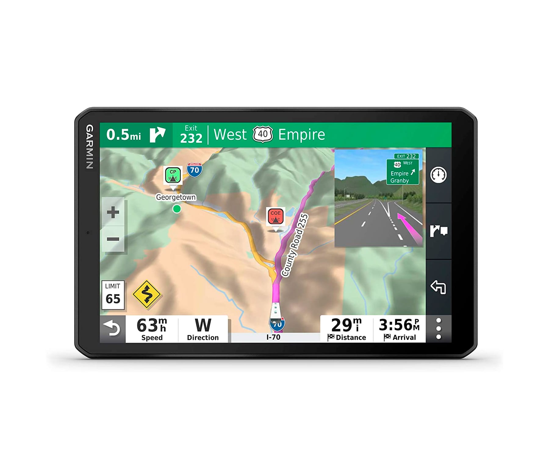 GARMIN CAMPER 890 EU MT-S GPS PARA AUTOCARAVANAS CON MAPAS PREINSTALADOS DE EUROPA PANTALLA DE 8''