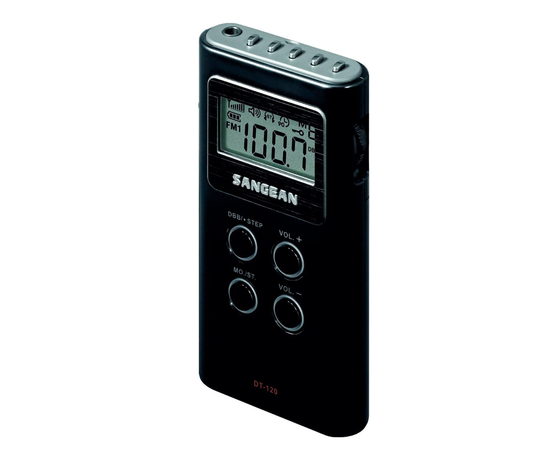 SANGEAN MPR-100 BLACK RADIO DIGITAL DE BOLSILLO AM/FM 15 PRESINTONIAS