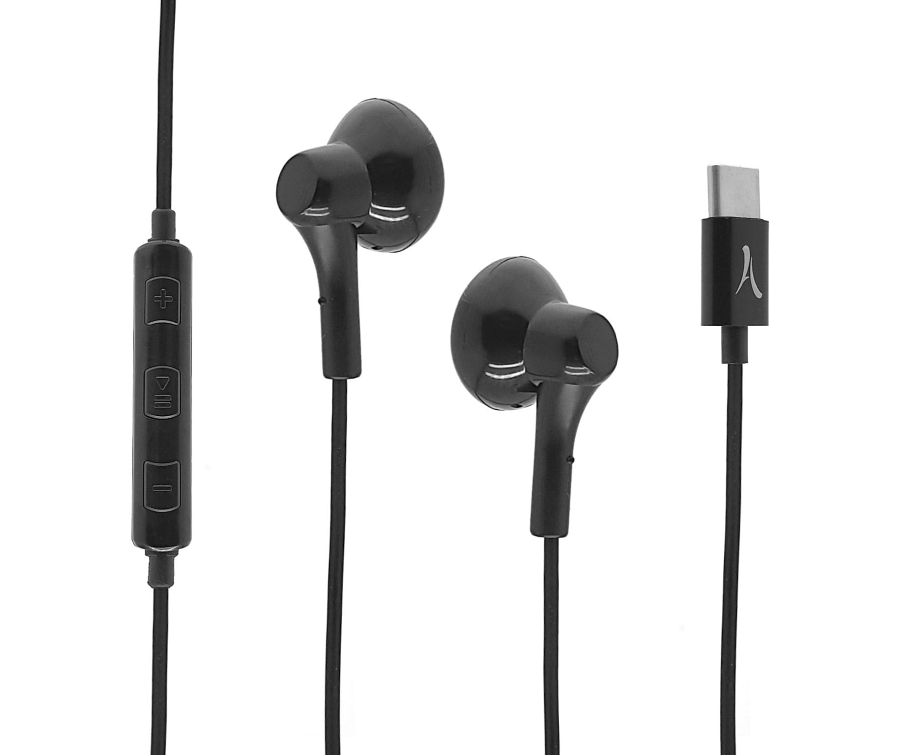 AKASHI KIT PIETON ST NEGRO AURICULARES MAGNÉTICOS CON MICRÓFONO INTEGRADO PUERTO USB-C HUAWEI/HONOR/XIAOMI y HTC