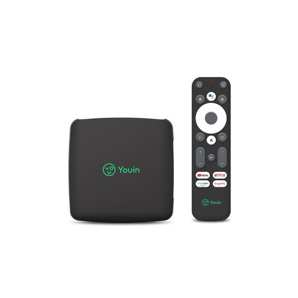 RECEPTOR YOU-BOX YOUIN Android TV 10.0 8GB ROM USB 3.0 Ethernet