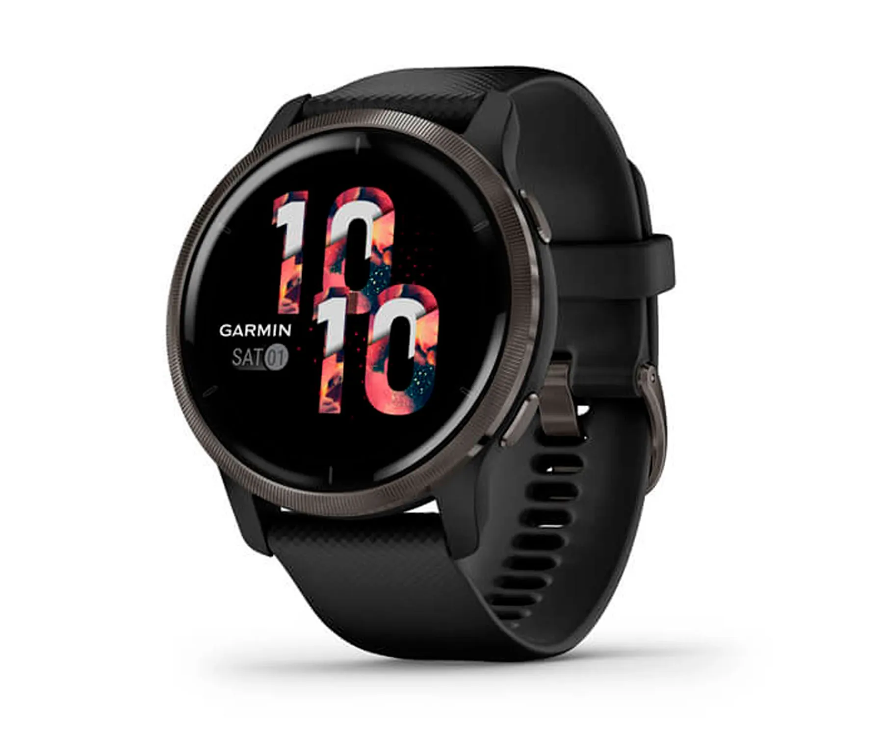 GARMIN VENU 2 NEGRO/PIZARRA SMARTWATCH MULTIDEPORTE WIFI GPS INTEGRADO FRECUENCIA ACTIVIDAD SUEÑO 45 MM