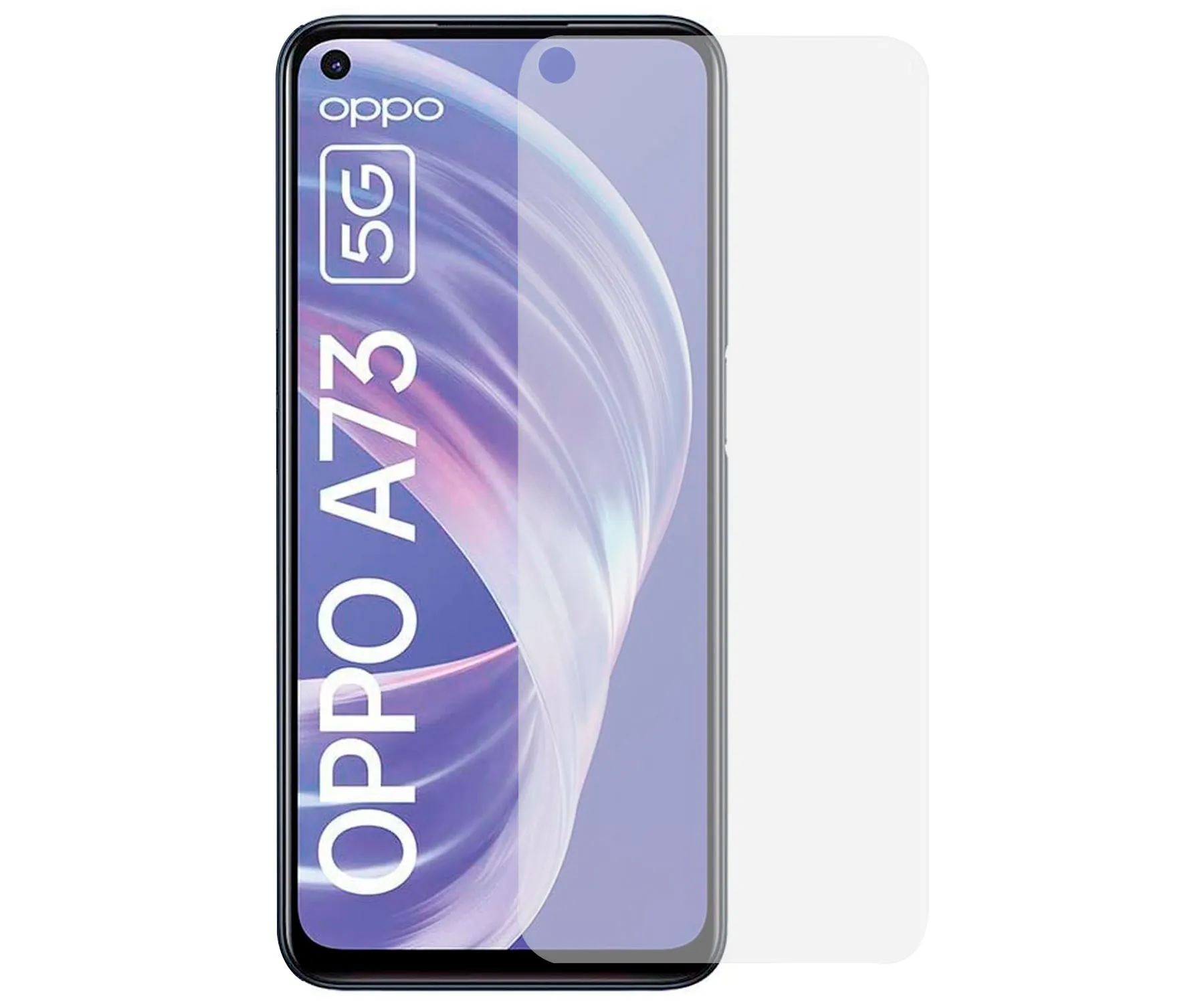 JC Protector de cristal/Compatible OPPO 73 5G