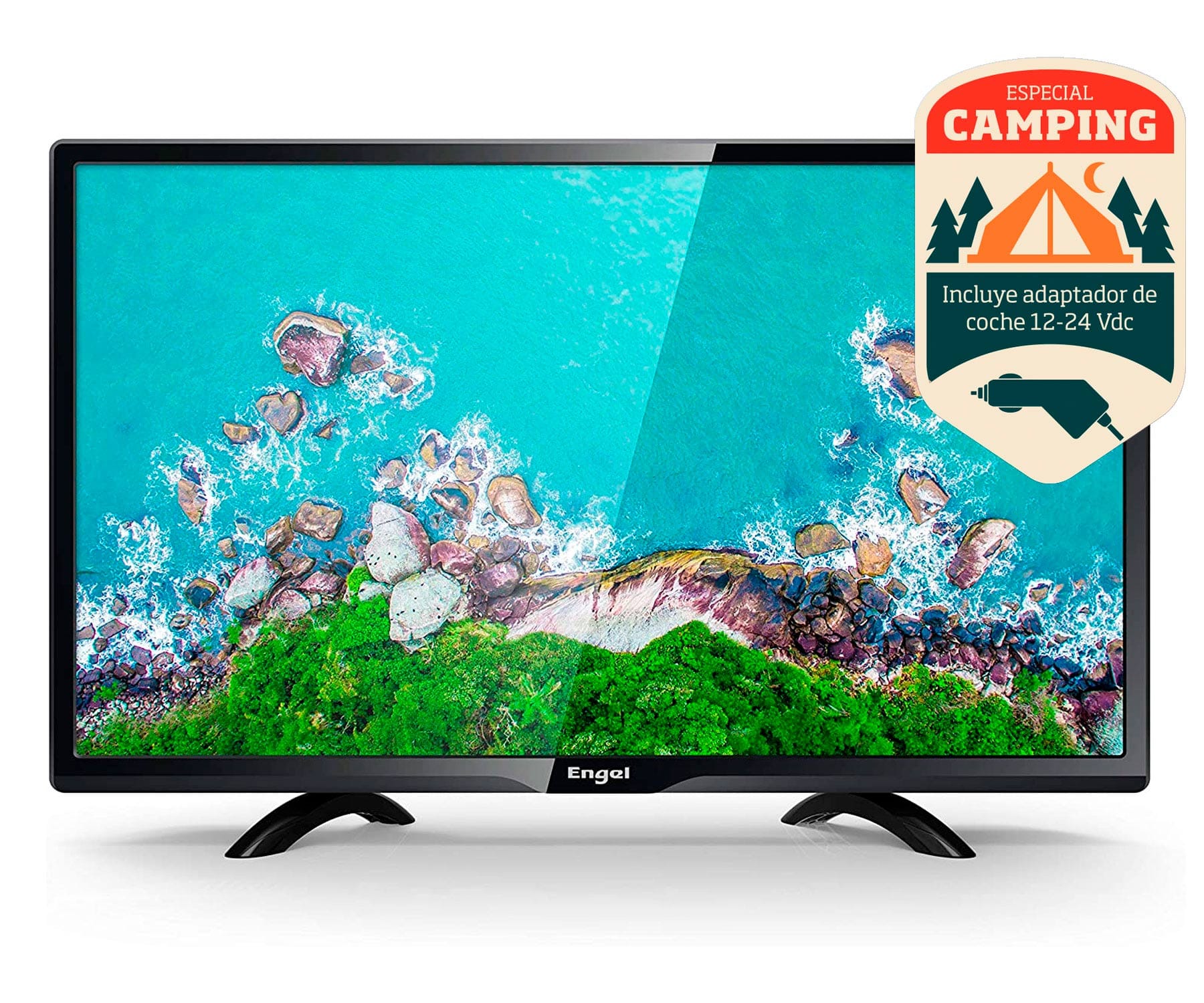 Engel 24LE2462T2 TV 24'' LED HD READY/Especial Camping/HDMI/VGA/USB