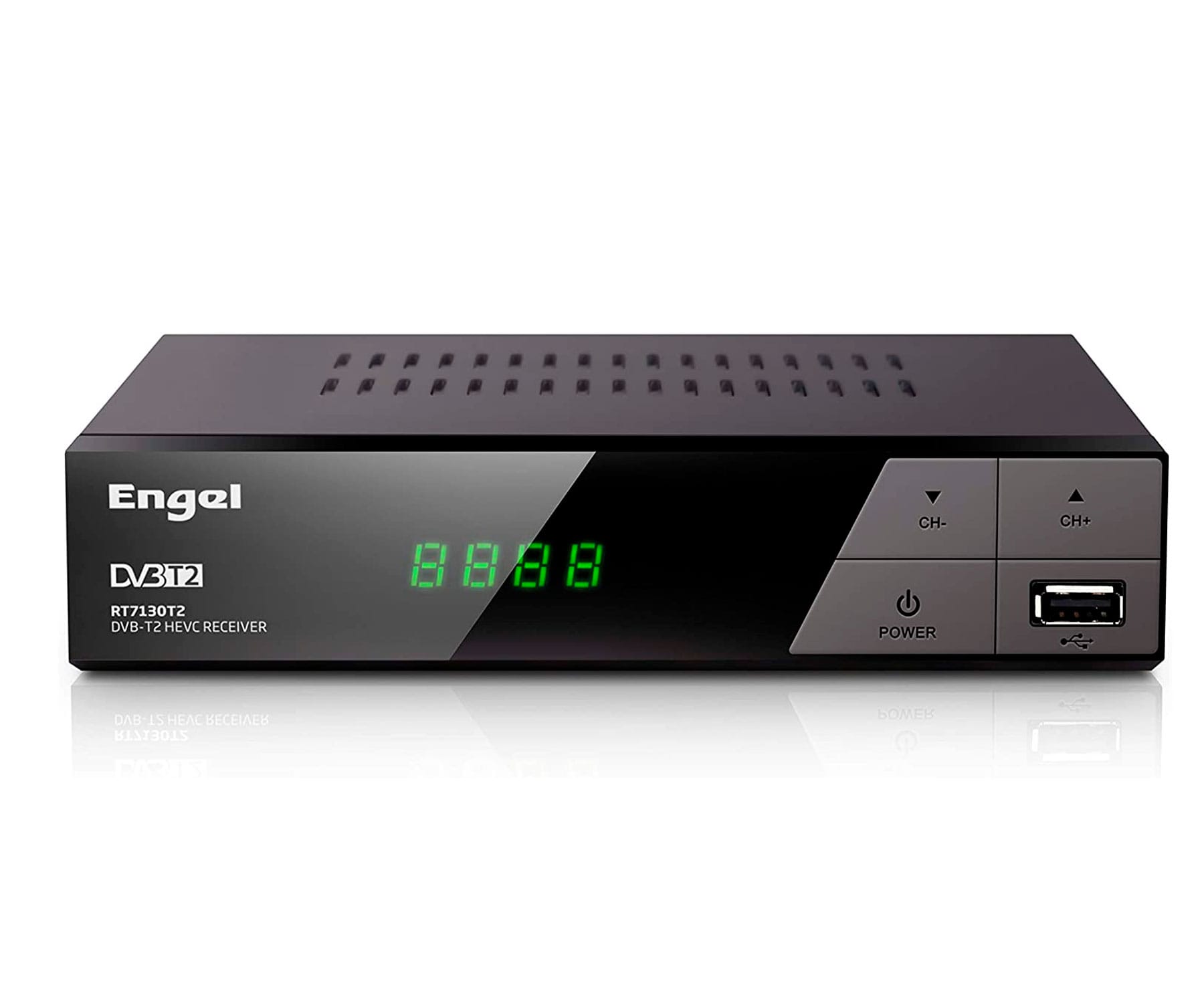 Engel RT7130T2 DVB-T2 HEVC/Grabador receptor Digital Terrestre/HD y SD/Función Timeshift
