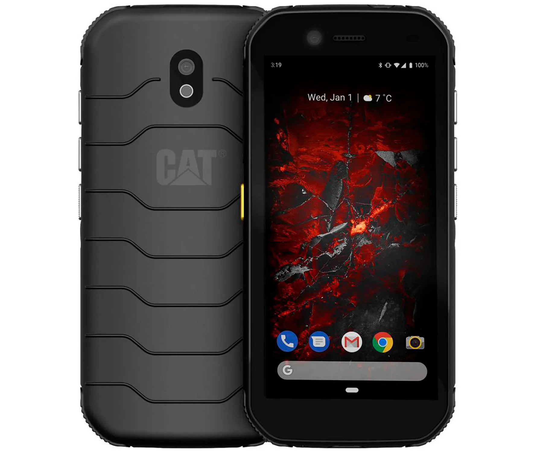 Cat S42 H+ Negro Dual SIM/4xCore/3+32 GB/5.5'' HD+/Higiene+/Plata integrada/IP68/IP69