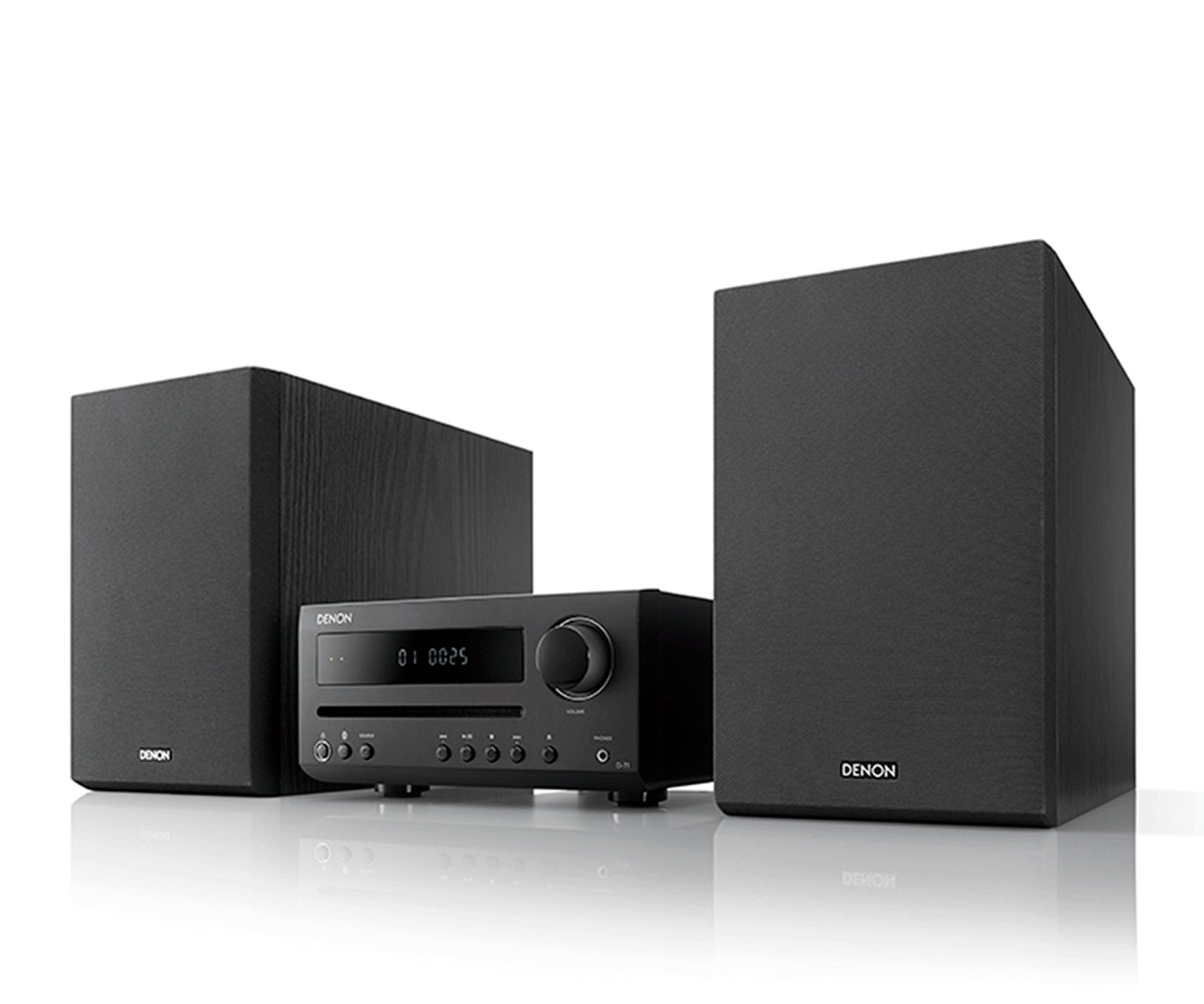 Denon DT1 BK Negro/2x15W/Minisistema Hi-Fi/CD/Radio FM/AM/Bluetooth