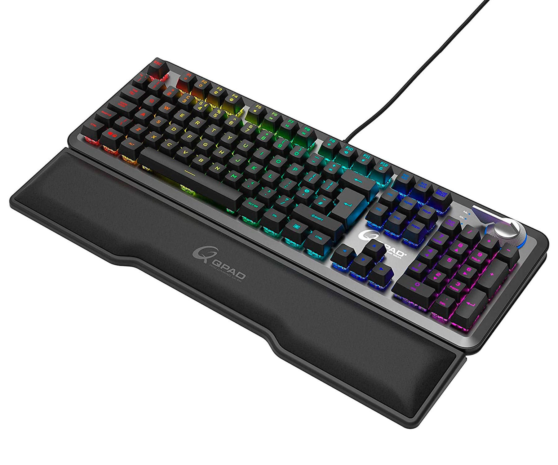 Qpad MK95 PRO Aluminium/Teclado gaming/ Interruptor óptico conmutable/QPAD 2in1