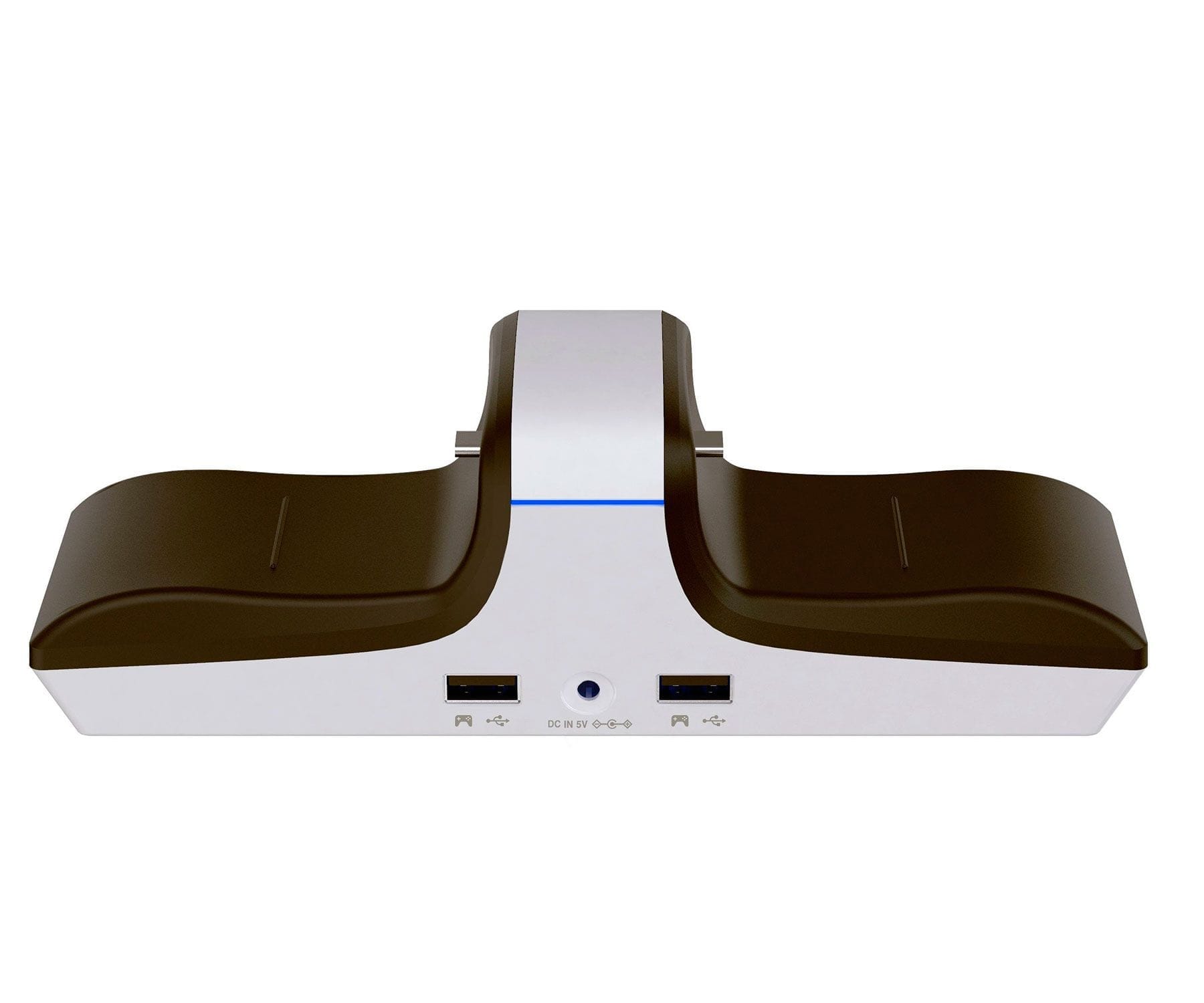 Raptor CS200-U Cargador mandos PS4/PS5/Puertos USB adicionales