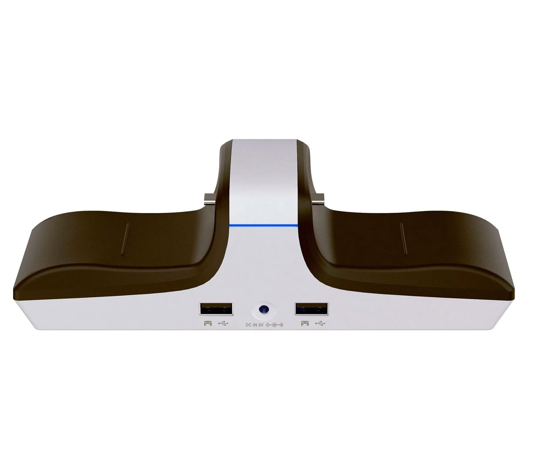 Raptor CS200-U Cargador mandos PS4/PS5/Puertos USB adicionales