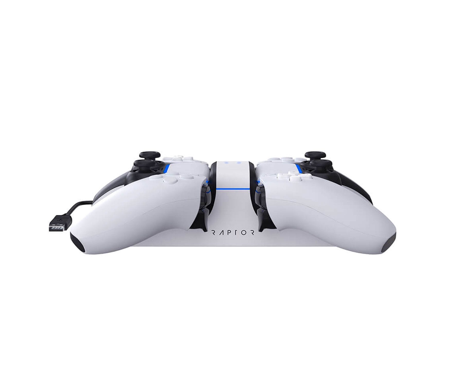 Raptor CS200 Cargador mandos PS4/PS5