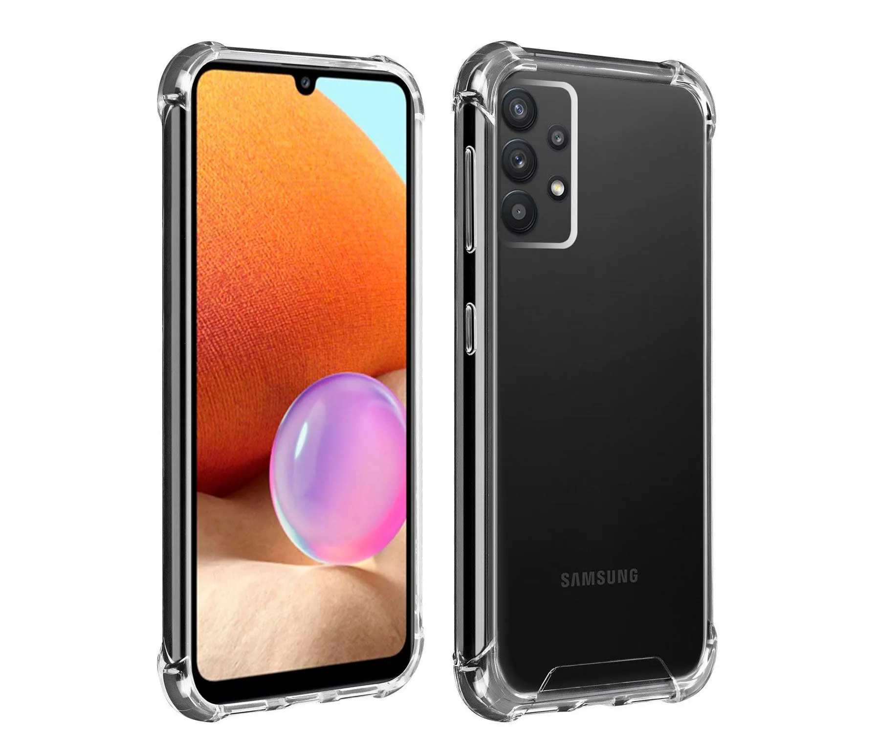 Akashi Funda Samsung A32 4G Carcasa transparente