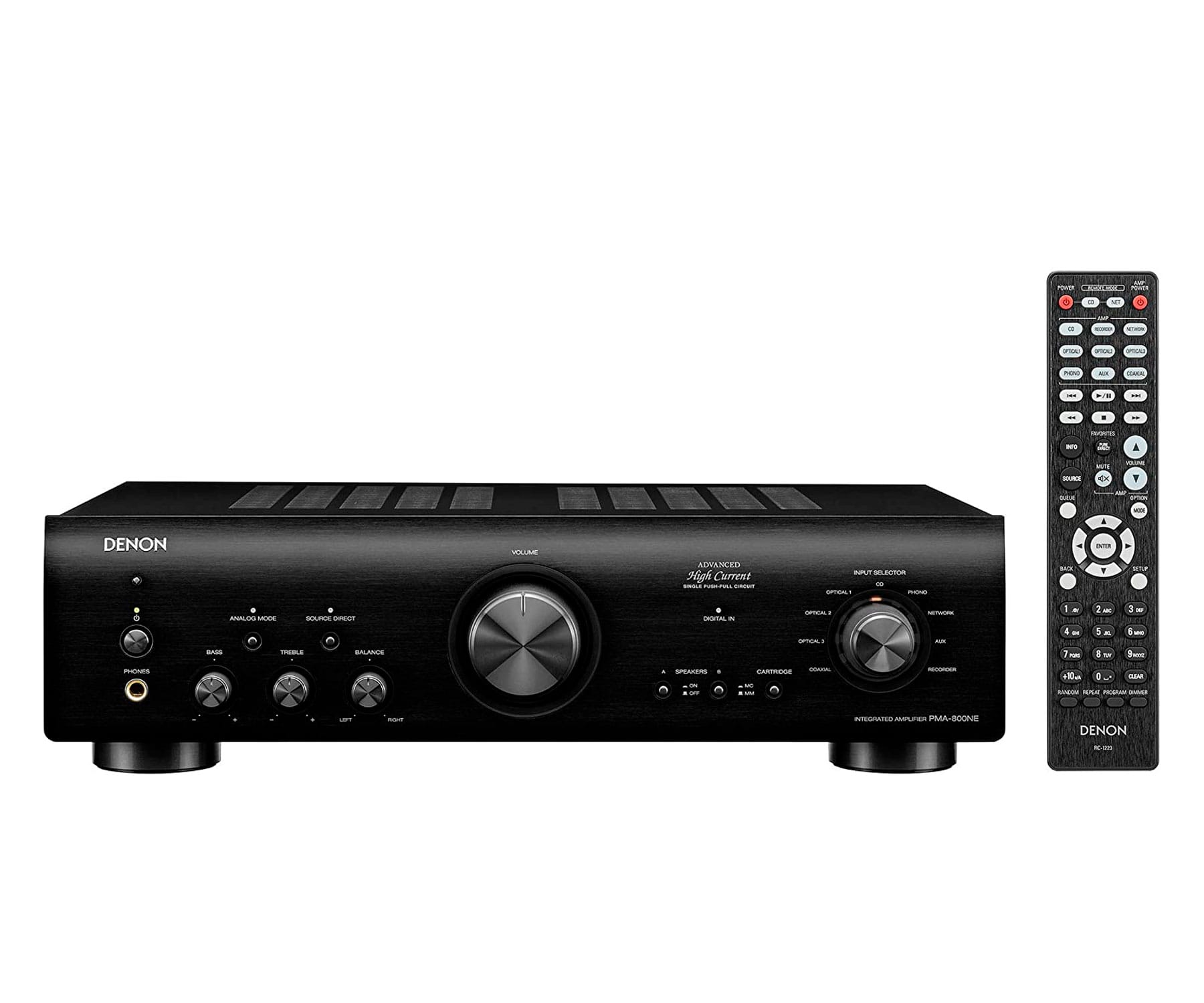 Denon PMA 800 Negro Amplificador integrado de 85 W por canal