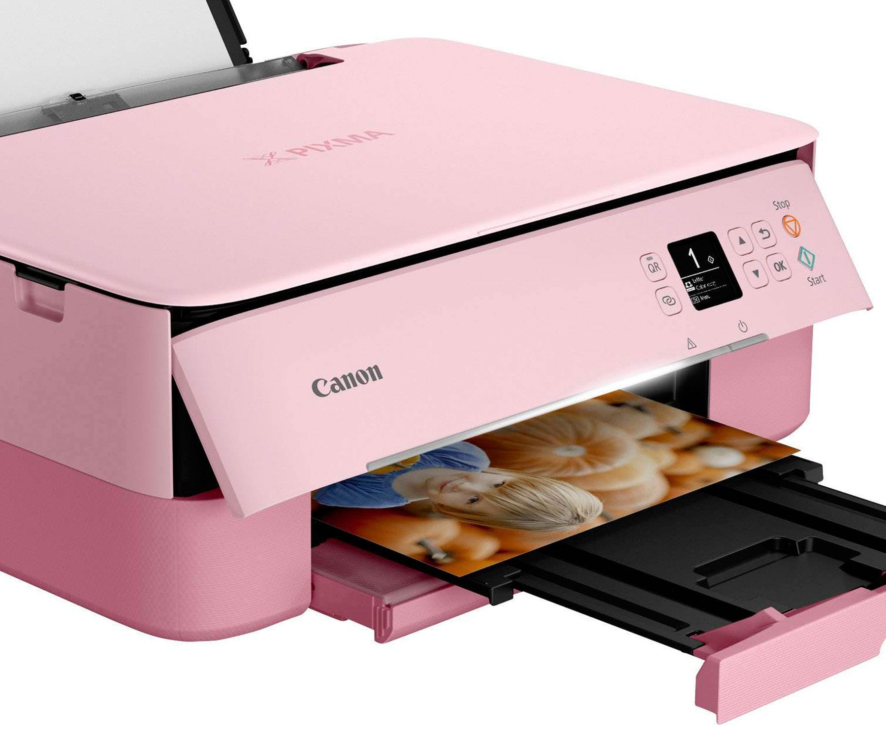 Canon PIXMA TS5352 Rosa/ Impresora multifunción inalámbrica/
