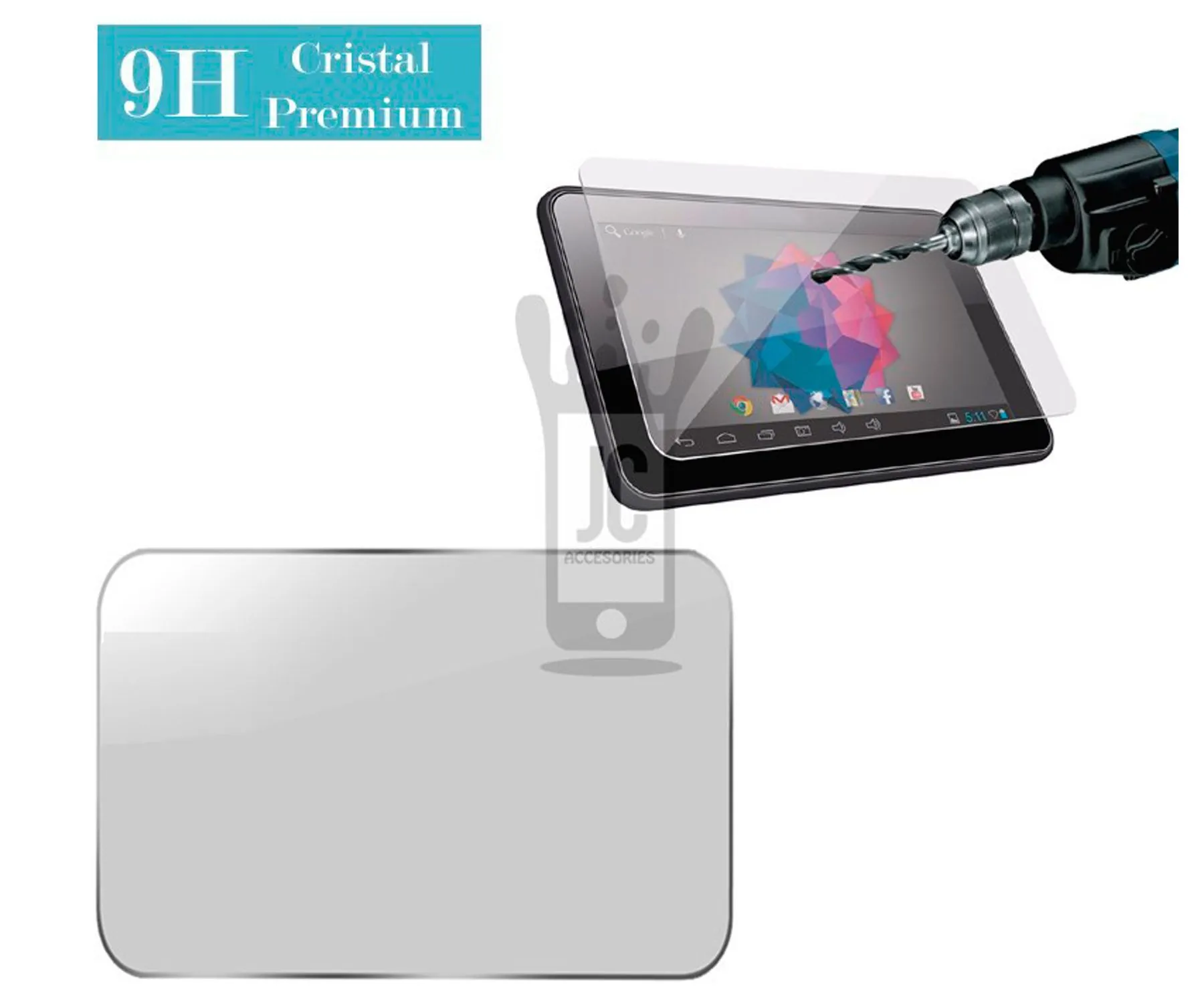 Jc Protector de Cristal/Compatible Ipad 10.2"