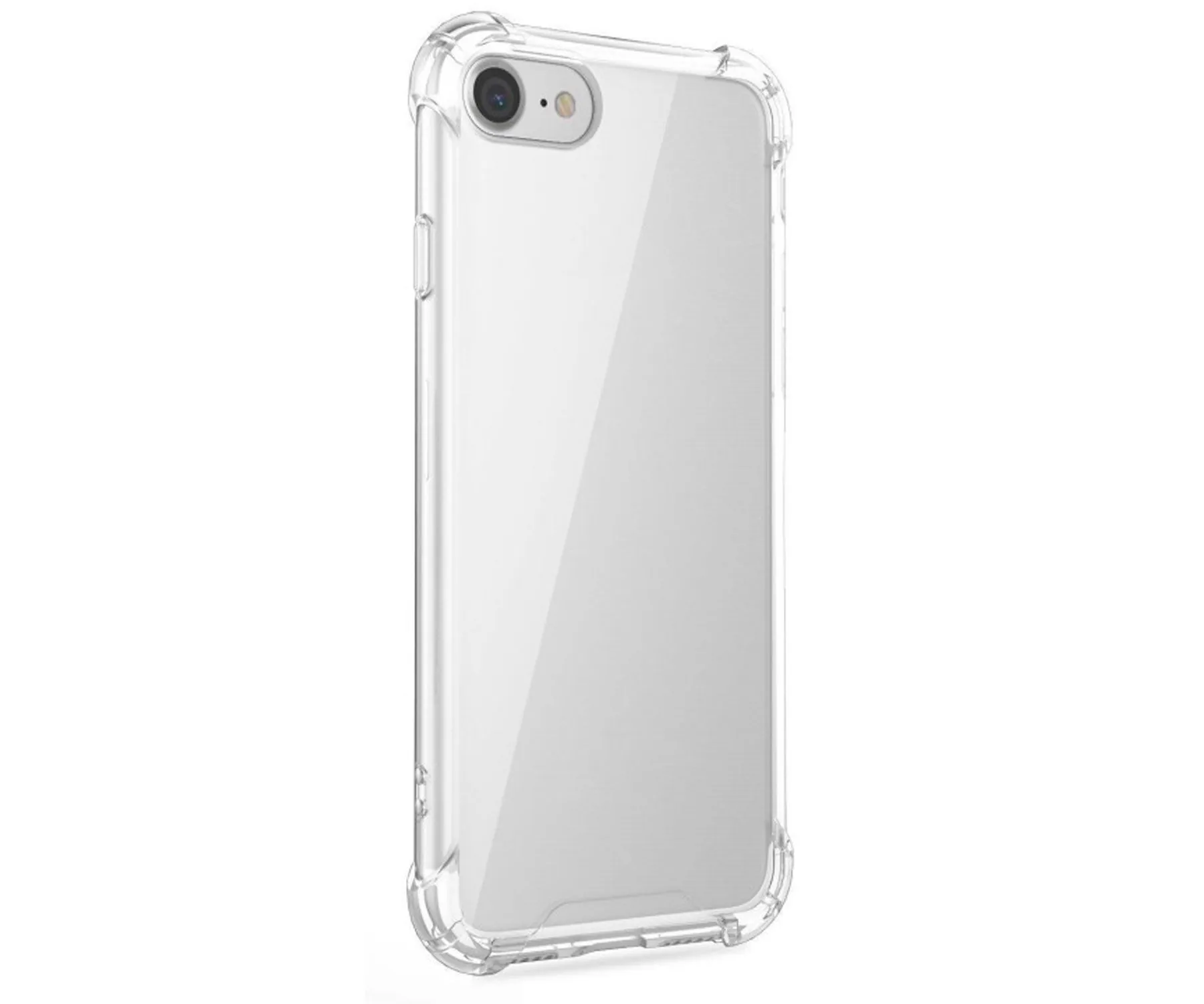 JC Funda antishock premium silicona transparente para iPhone XR