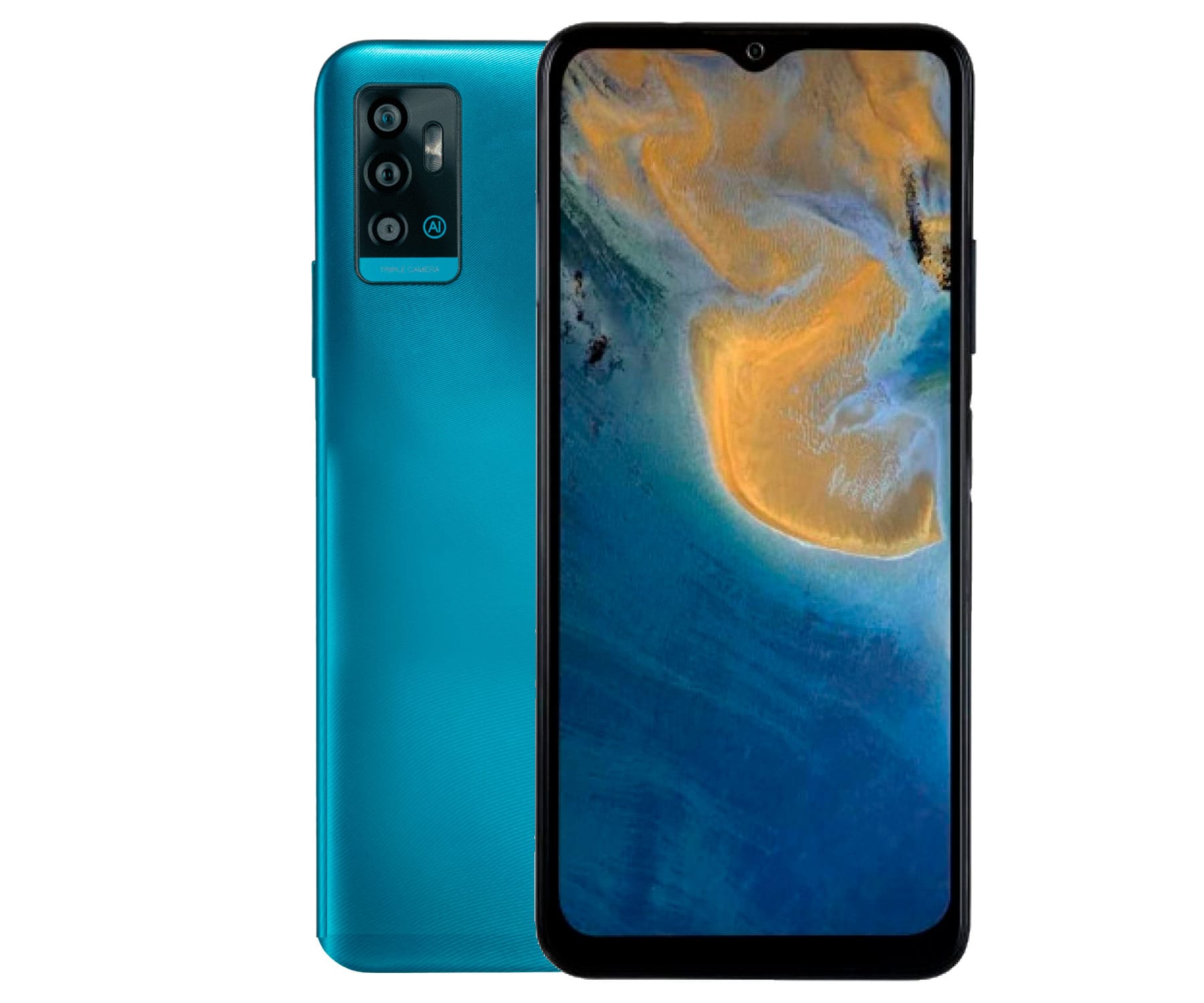 ZTE Blade A71 4G Azul/3+64 GB/6.5'' HD+ /Dual SIM/Triple Cámara/NFC