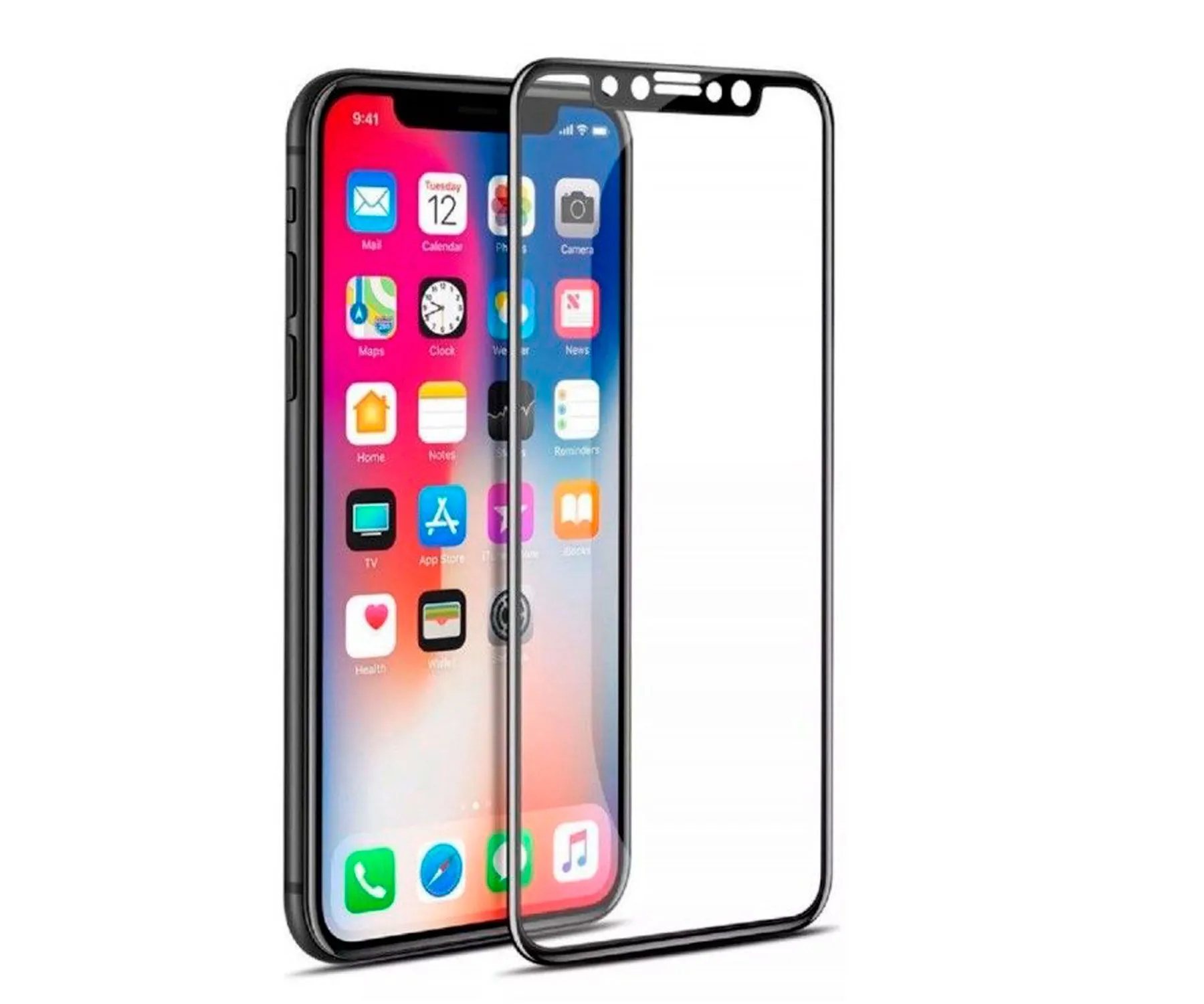 JC PROTECTOR DE CRISTAL COMPLETO NEGRO para Realme 8 PRO
