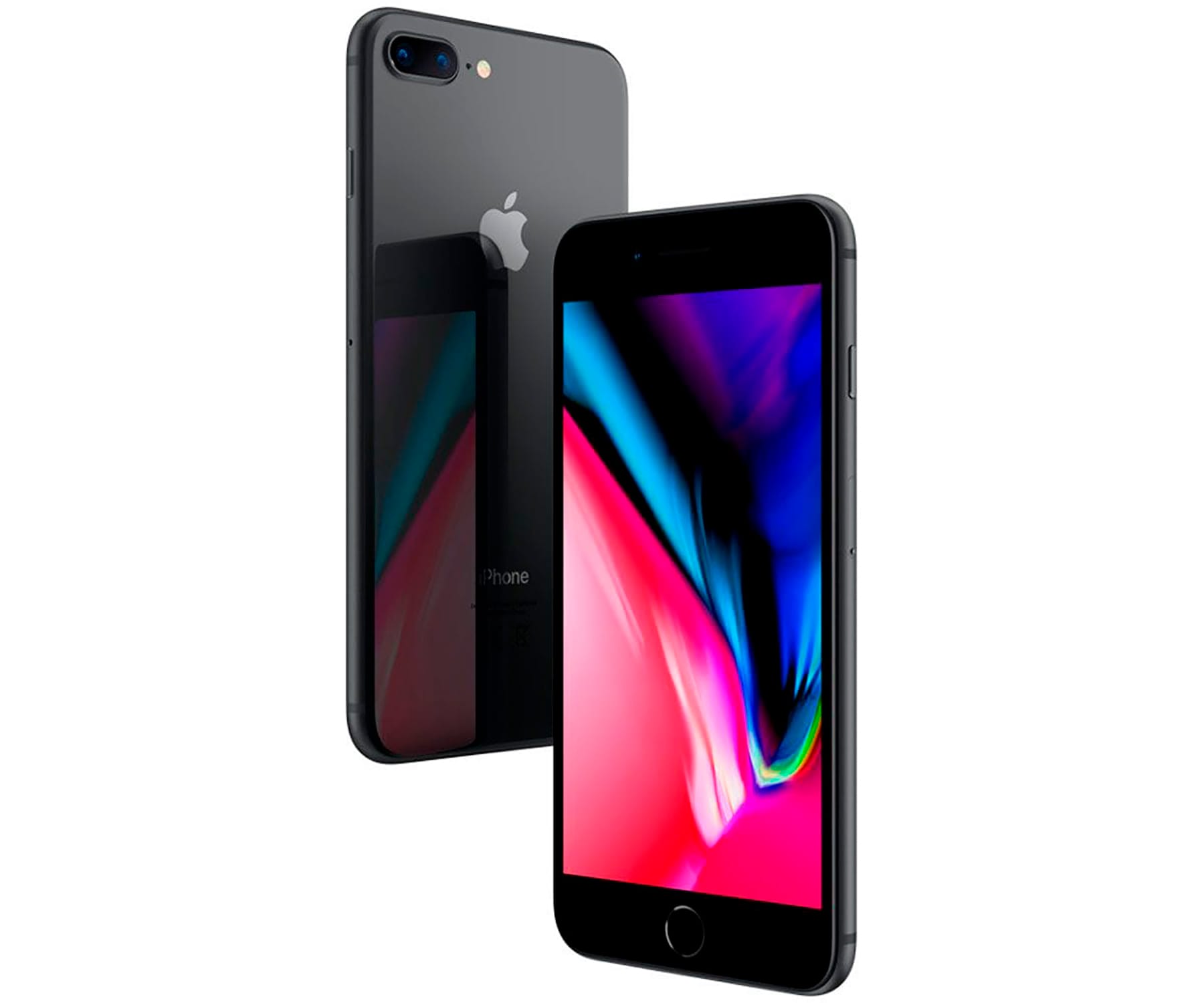 APPLE IPHONE 8 PLUS 64GB Gris Espacial Reacondicionado Recommerce MÓVIL 4G 5.5'' RETINA FHD/6CORE/64GB/3GB RAM/12MP+12MP/7MP