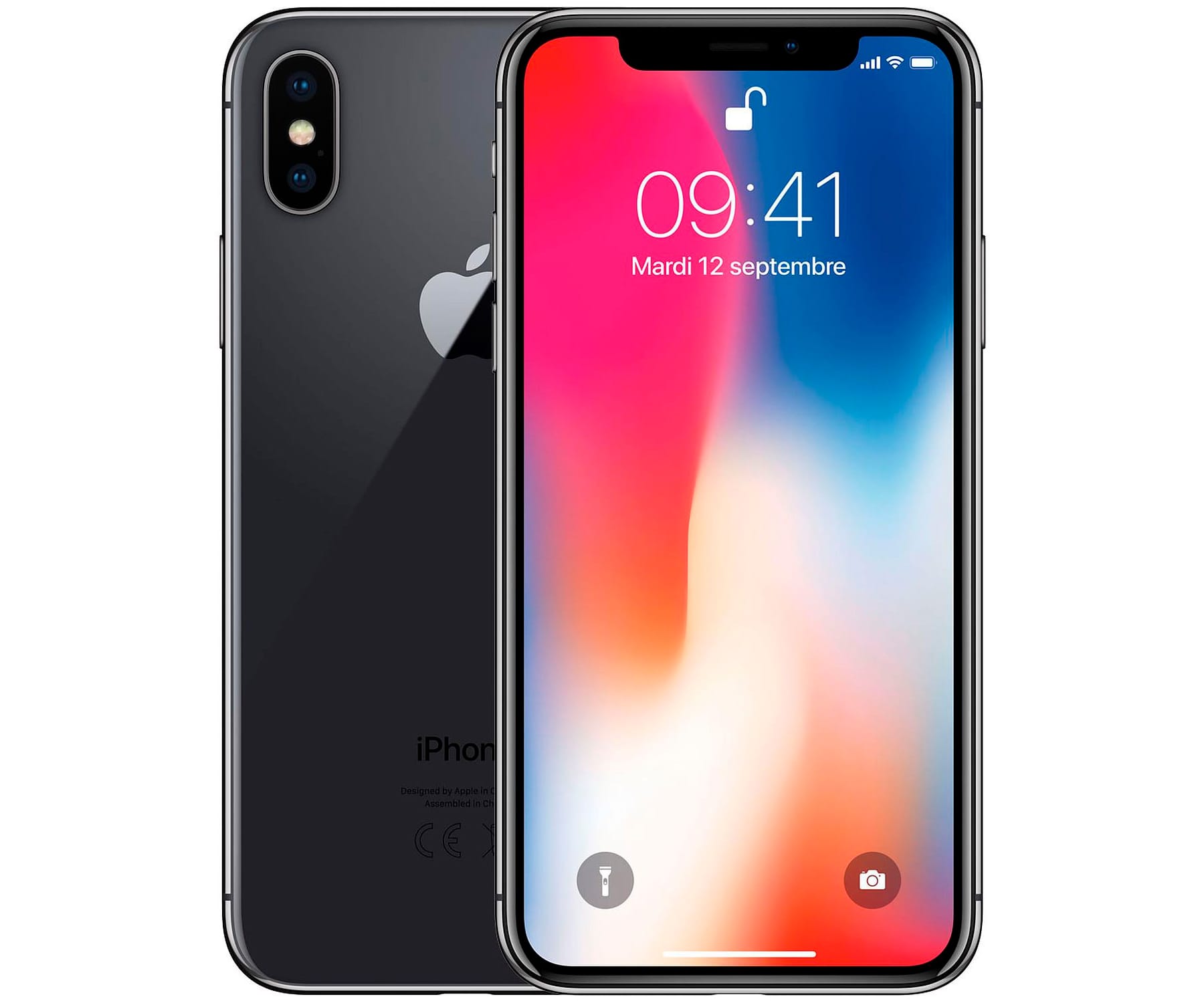 APPLE IPHONE X 64GB Gris Espacial Reacondicionado Recommerce MÓVIL 4G 5.8'' SUPER RETINA OLED HDR/6CORE/64GB/3GB RAM/12MP+12MP/7MP