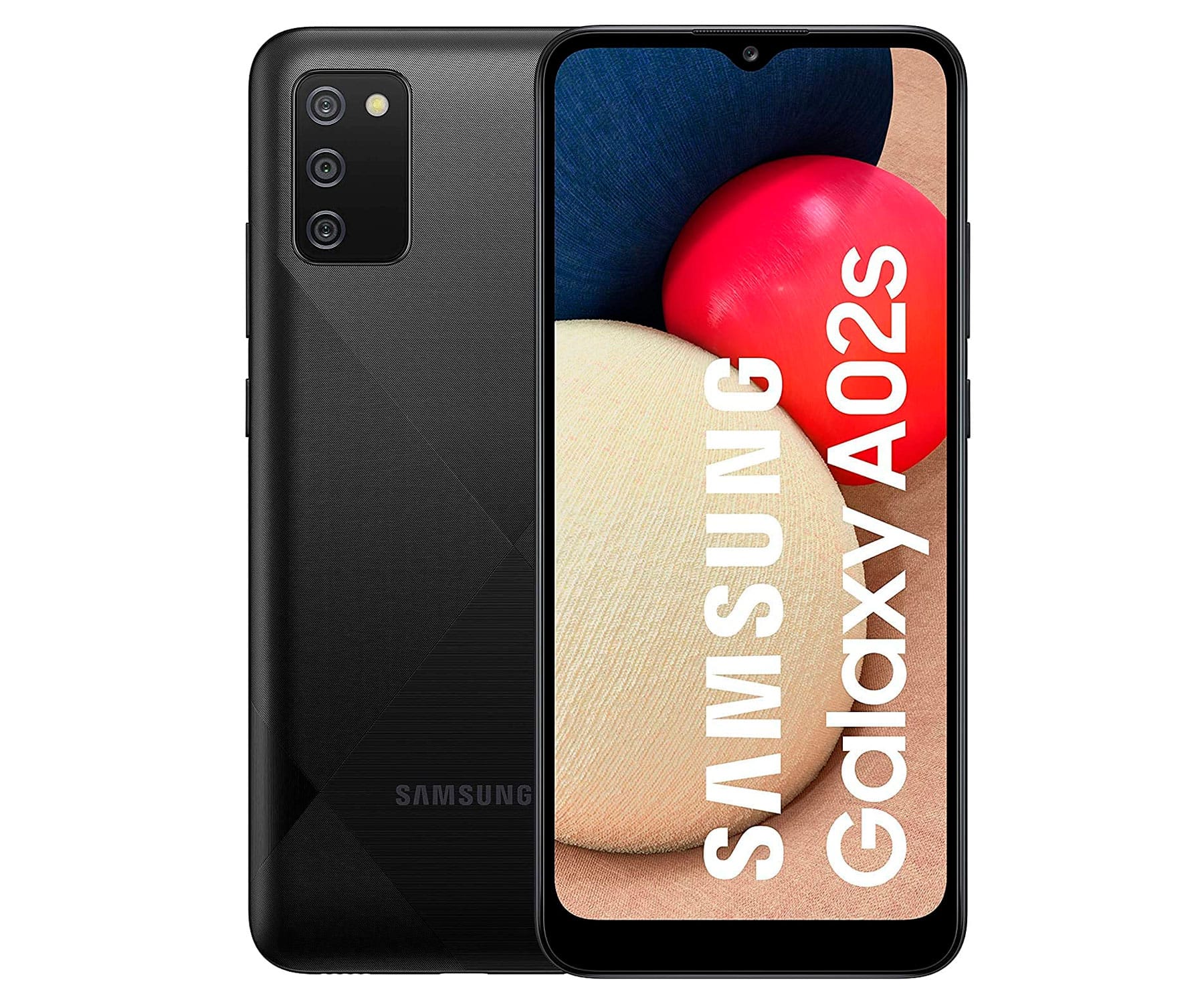 SAMSUNG GALAXY A02s Negro/ Móvil 4G/ Dual SIM/ 6.5'' HD+/ 8-Core/ 32GB +3GB Ram/ Triple Cam 13+2 MP
