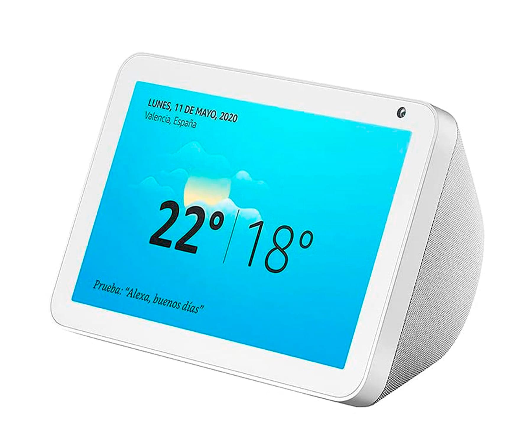 Amazon Altavoz Echo Show 8 Blanco/Pantalla con control de Hogar inteligente/Alexa