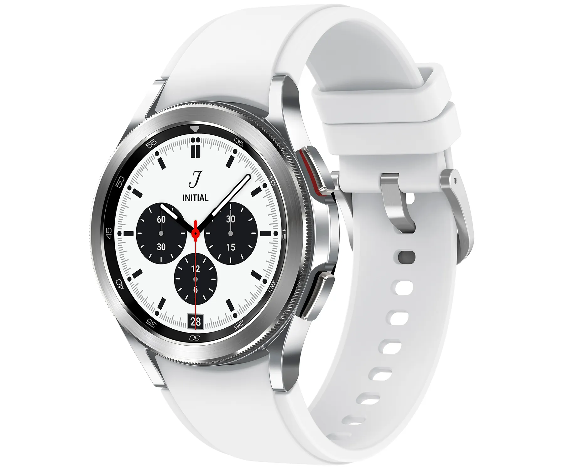 Samsung Galaxy Watch4 Classic Bluetooth Smartwatch Plateado 42mm AMOLED